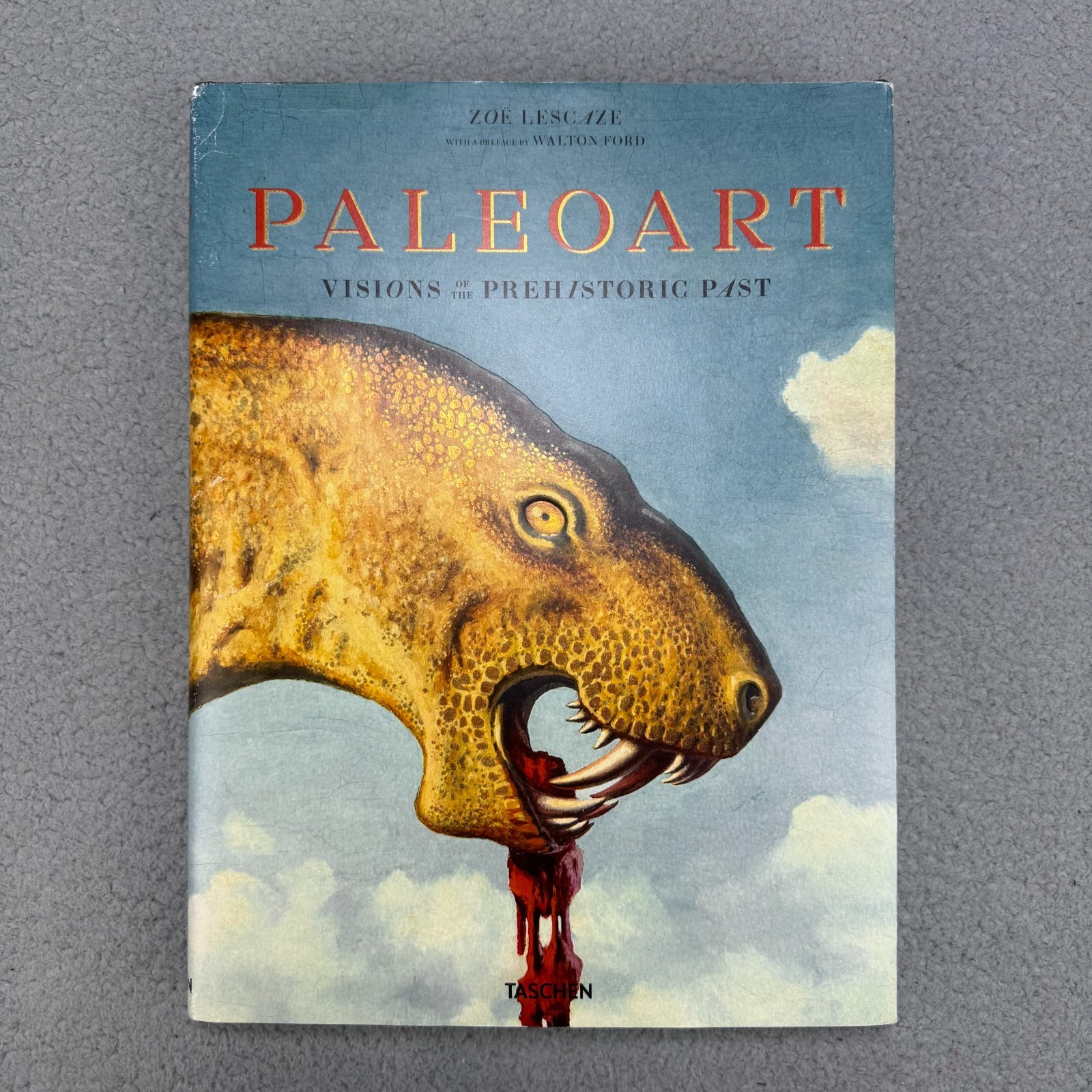 Paleoart Visions Of The Prehistoric Past By Zoe Lescaze 2017 Hardcover Book