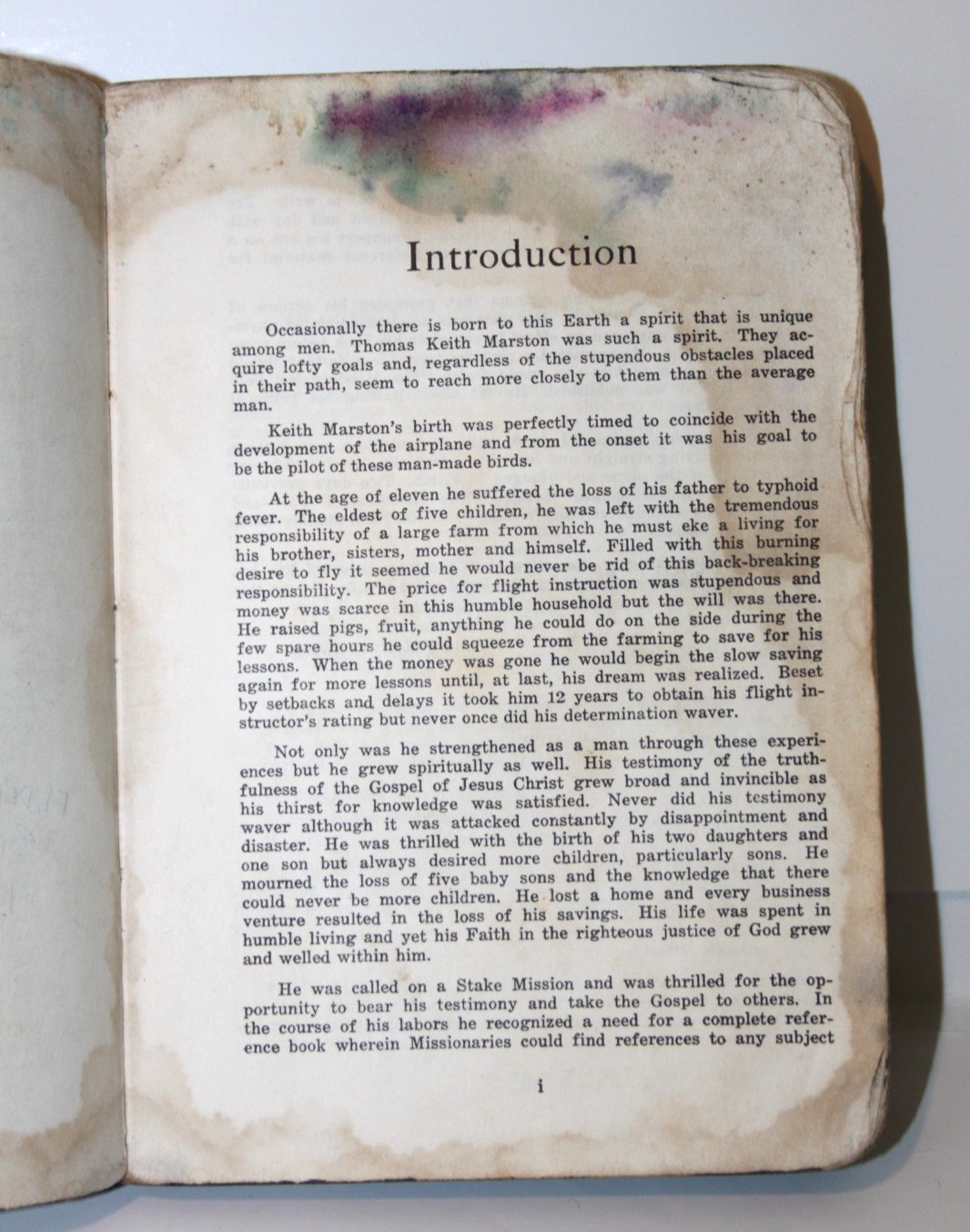 Missionary Pal Reference Guide Field Handbook Keith Marston 1972 Mormon LDS