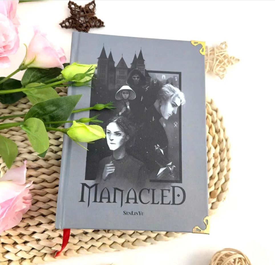 Manacled Book Set 3 Volume Hardcover Handbound Edition Collector’s Gift for Read