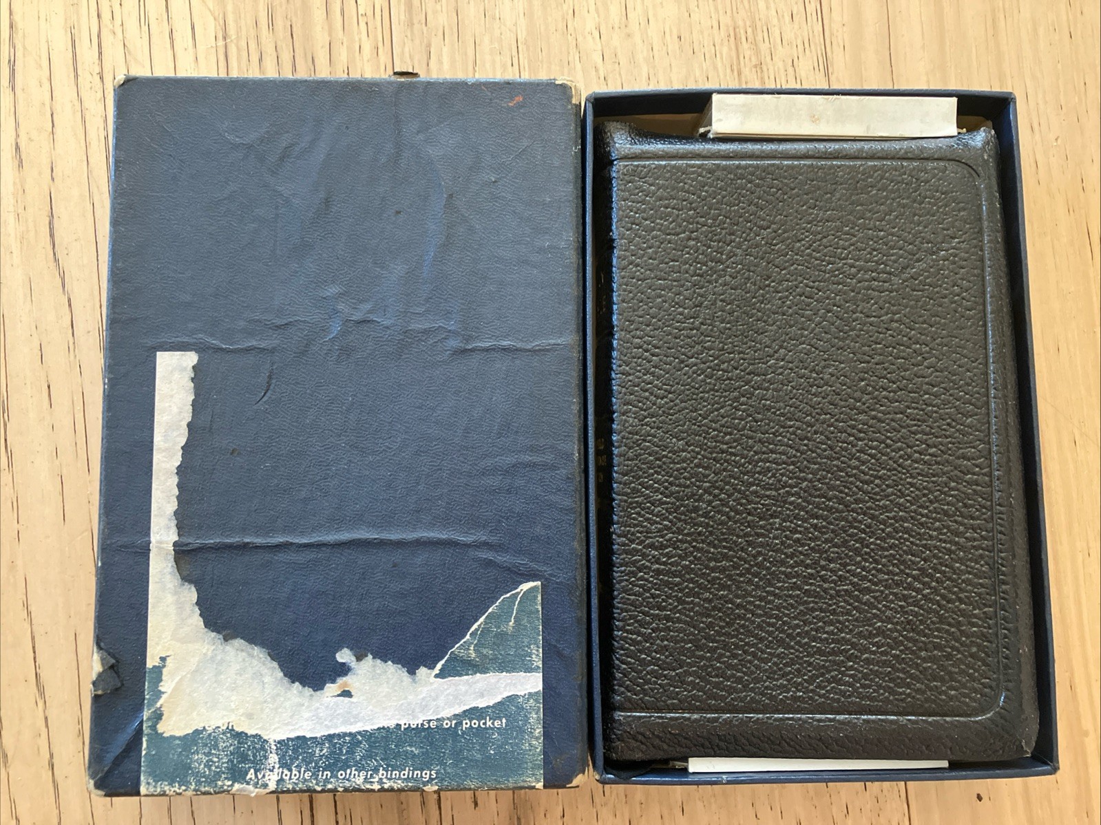Rare! 1945 Scofield Reference Bible Pocket KJV Oxford Genuine Leather 13X in Box