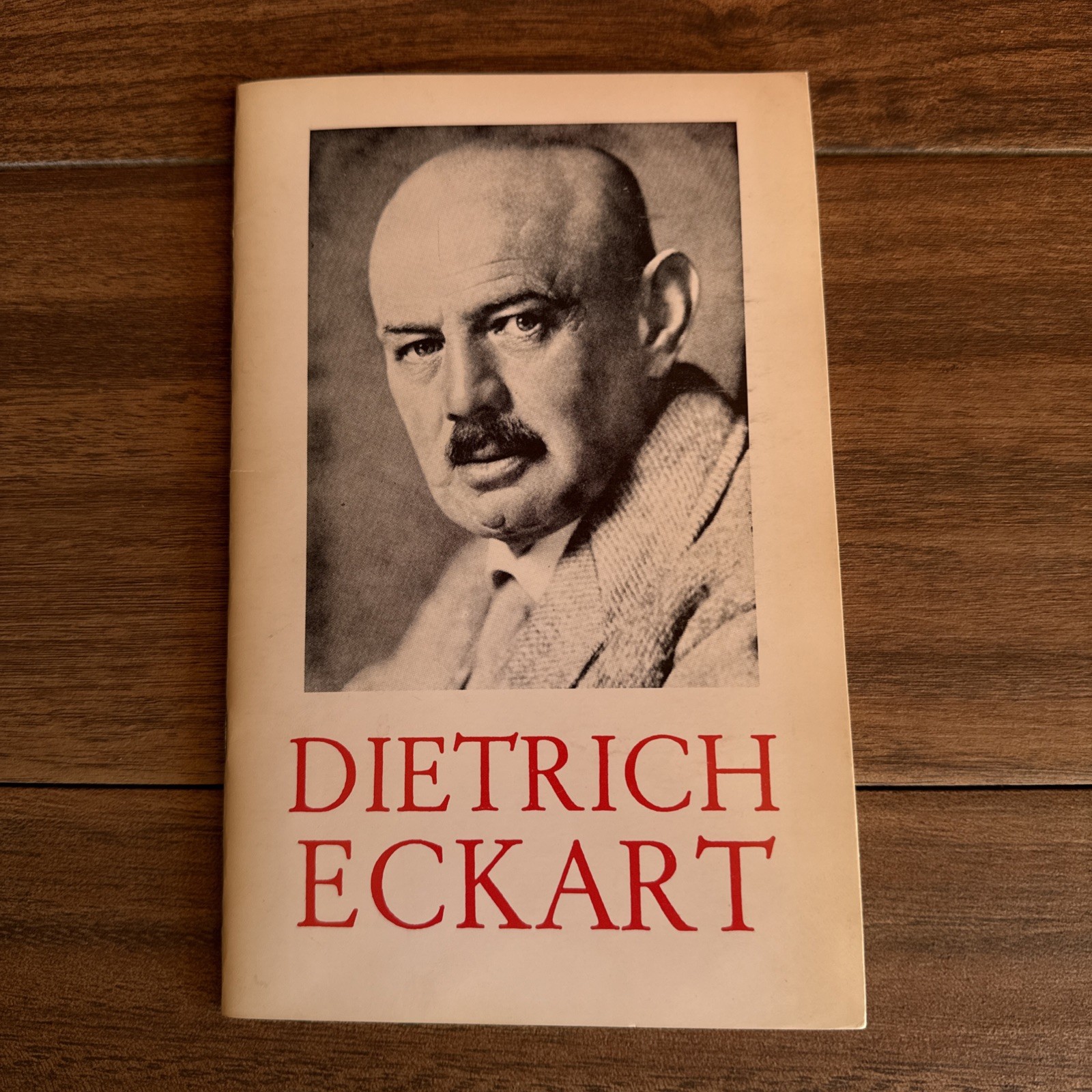 Dietrich Eckart Introduction English Speaking Student Gillespie 1976 Photo incl.