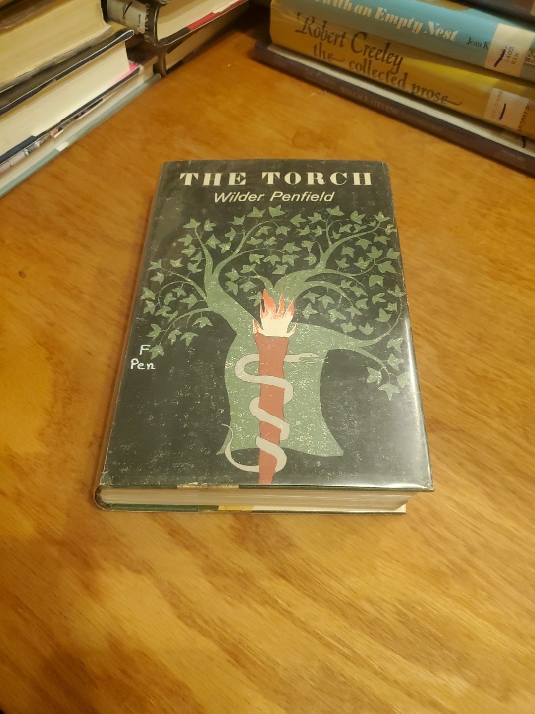 The Torch: A Novel by Wilder Penfield 1960 HCDJ