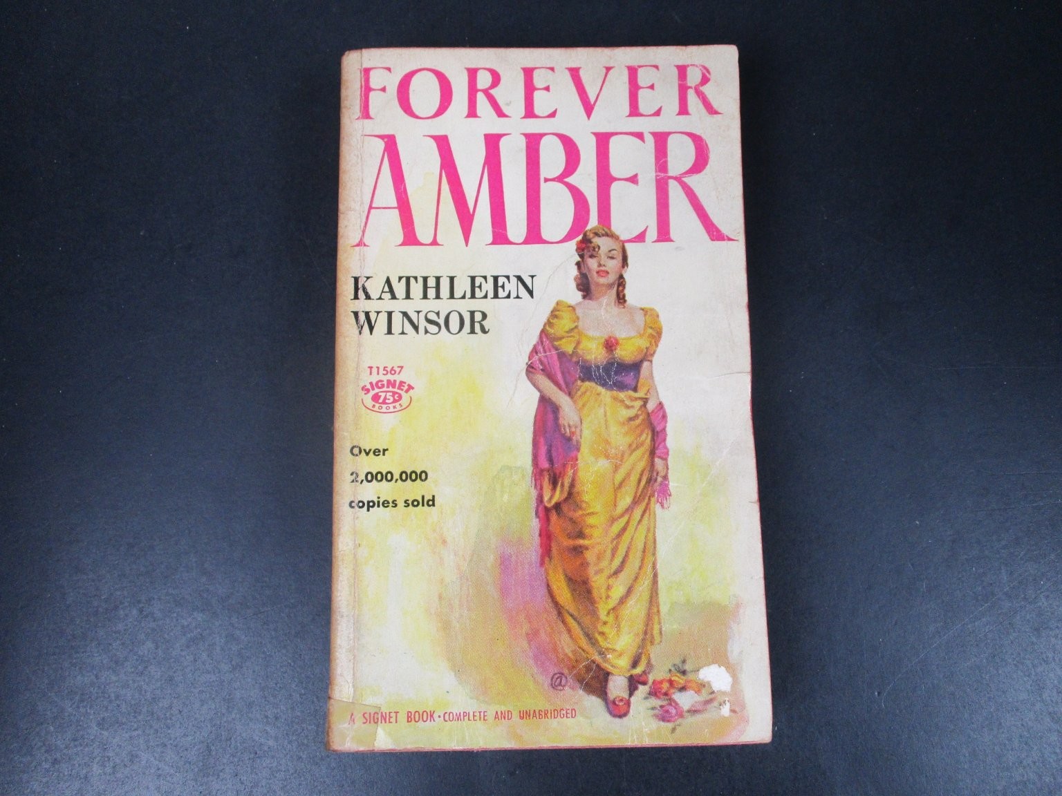 Forever Amber by Kathleen Winsor 1958 Fourth Printing Historical Fiction Signet