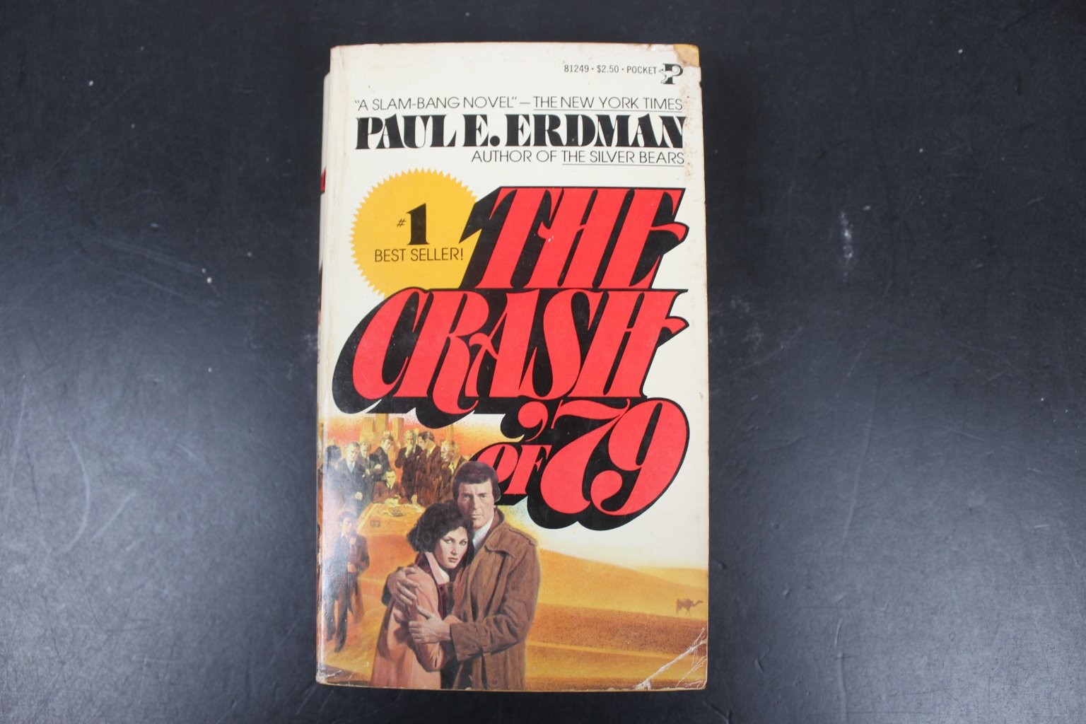 The Crash of ’79 Paul E. Erdman 1977 Pocket Books Financial Thriller PB