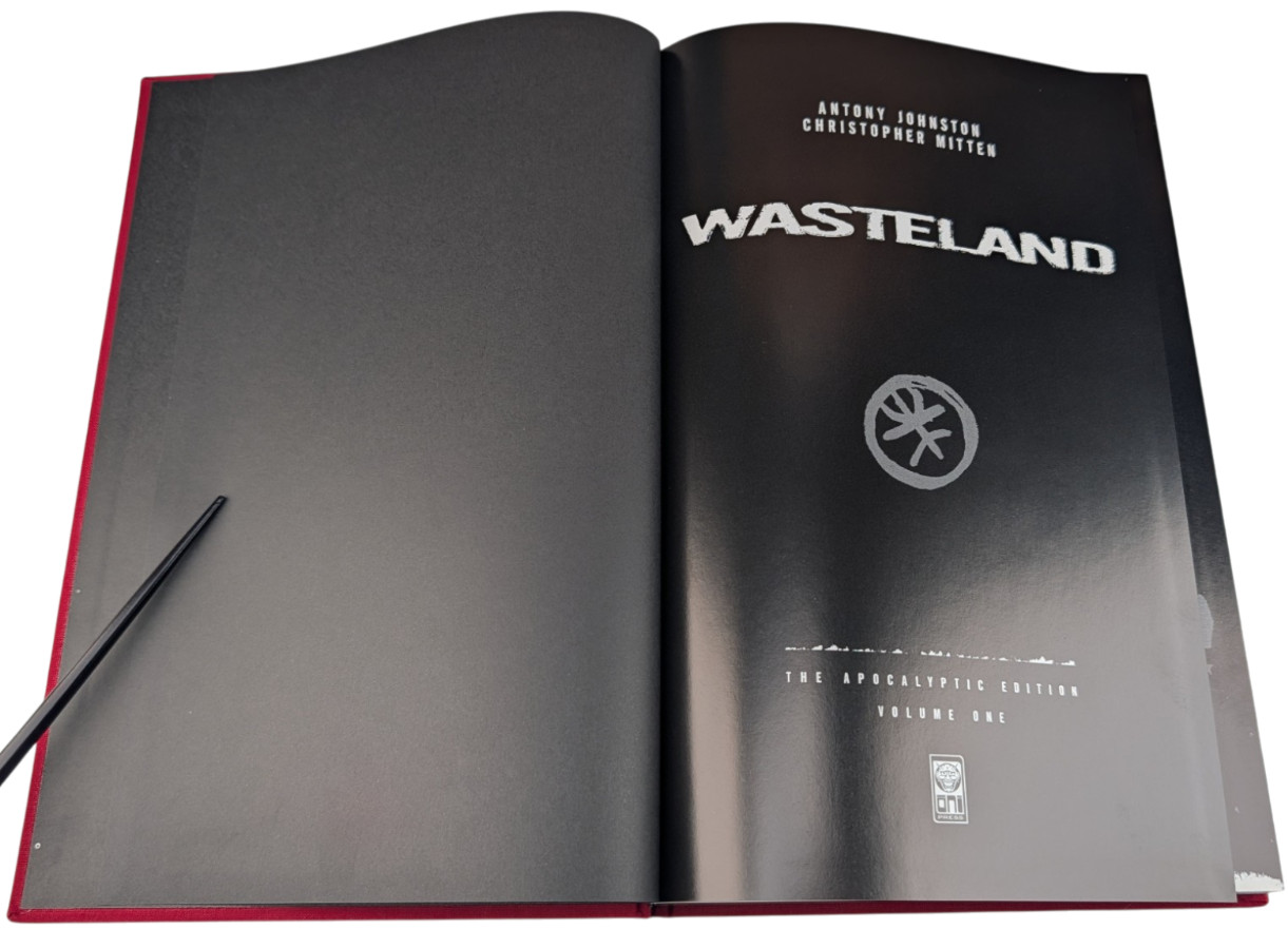 Wasteland Vol 1 The Apocalyptic Edition HC 1st Ed 2009 Johnston Mitten Oni Press