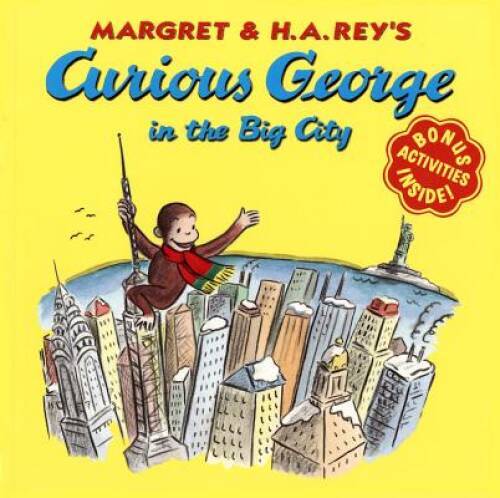 Curious George in the Big City – Paperback By H. A. Rey – GOOD