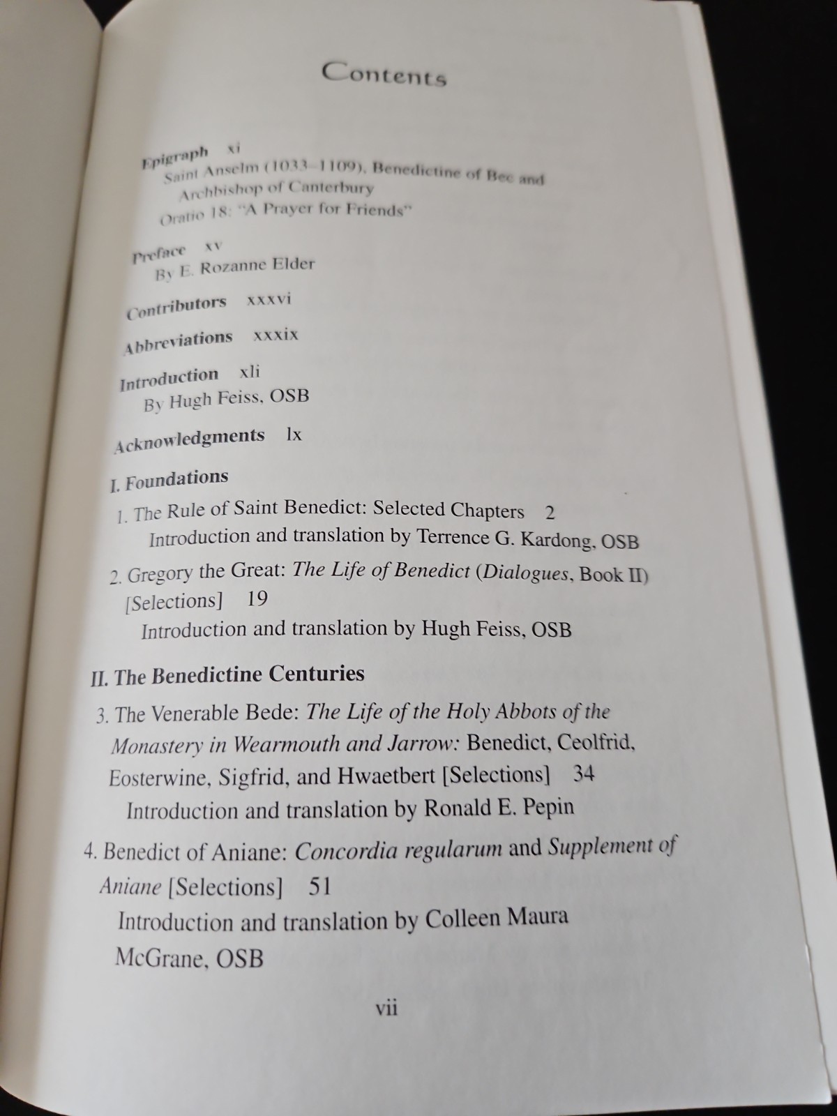 A Benedictine Reader: 530-1530 Cistercian Publication PB VG 2019