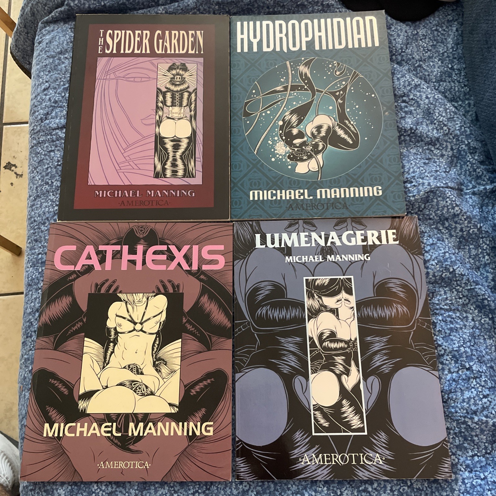 Hydrophidian Cathexis Lumenagerie Spider Garden Michael Manning Amerotica Lot