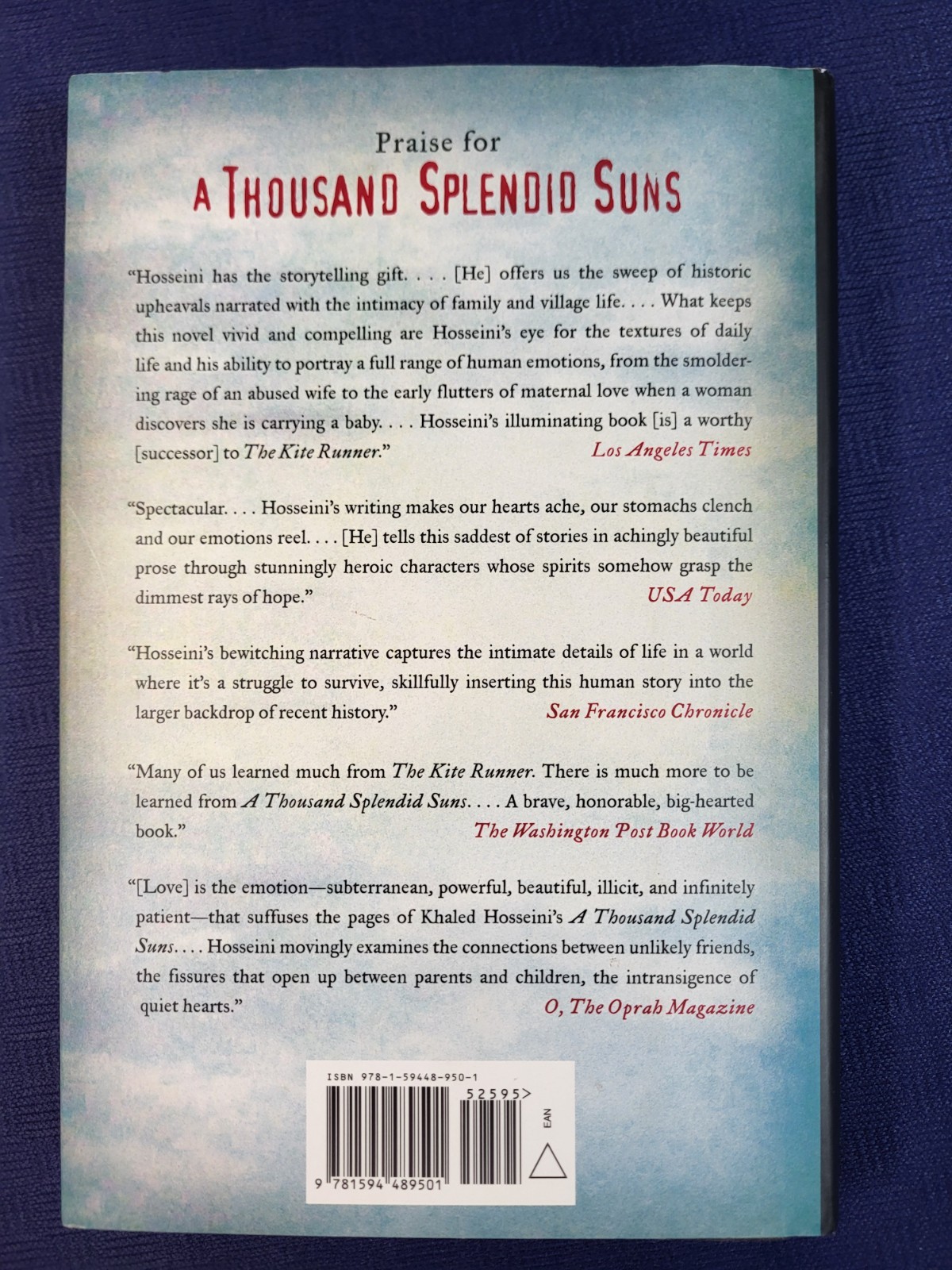 A Thousand Splendid Suns – Hardcover By Khaled Hosseini – Like New