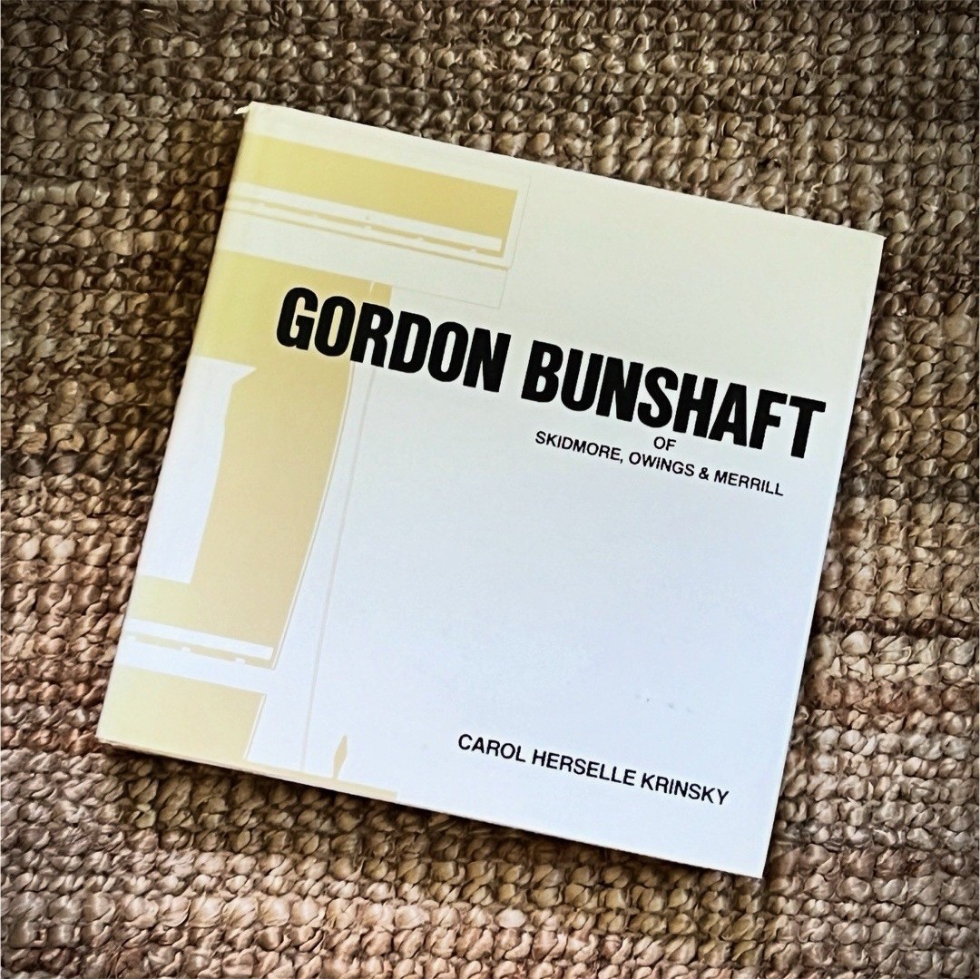 Gordon Bunshaft of Skidmore, Owings & Merrill, Krinsky, Hardcover, MIT Press