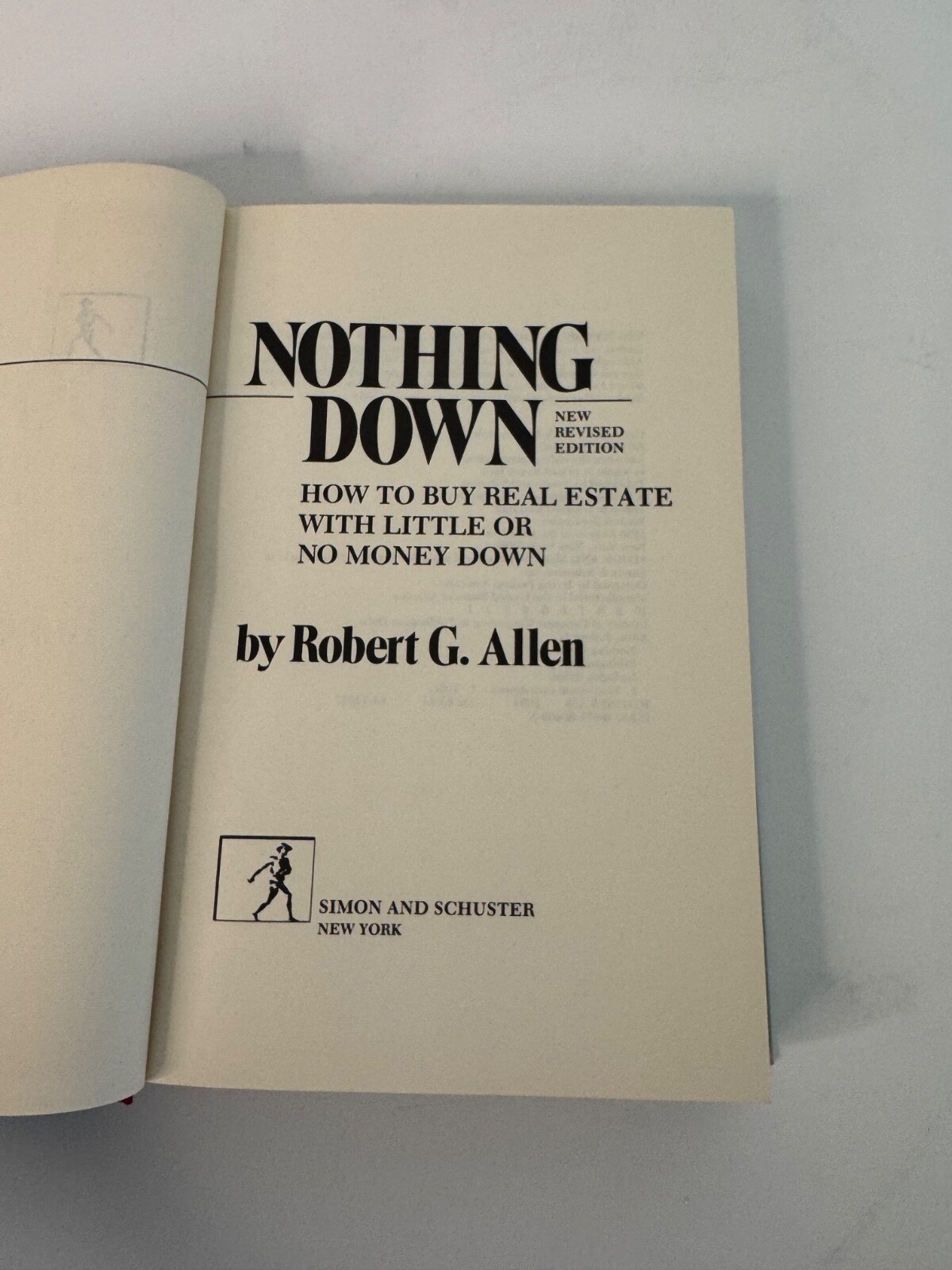 Nothing Down – Robert G. Allen, Hardcover, 1st Edition