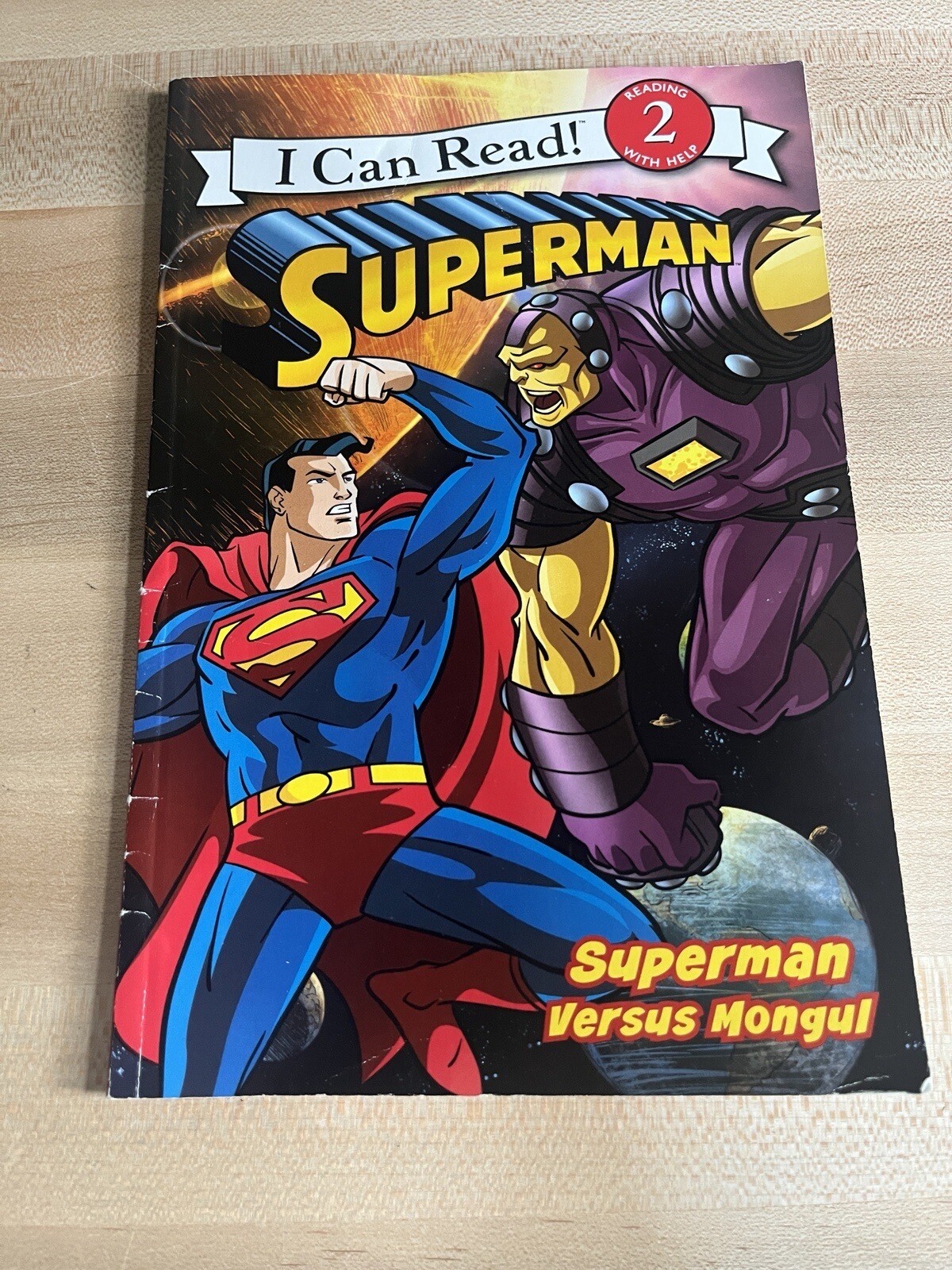 I Can Read Level 2 Ser.: Superman Versus Mongul by Michael Teitelbaum (2011,…