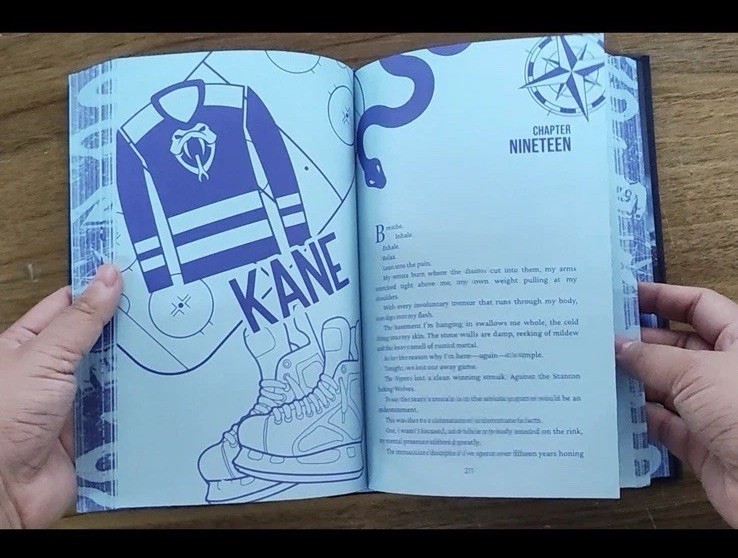 Beautiful Venom By Rina Kent Baddies Book Box Vipers Series Hockey Romance SE