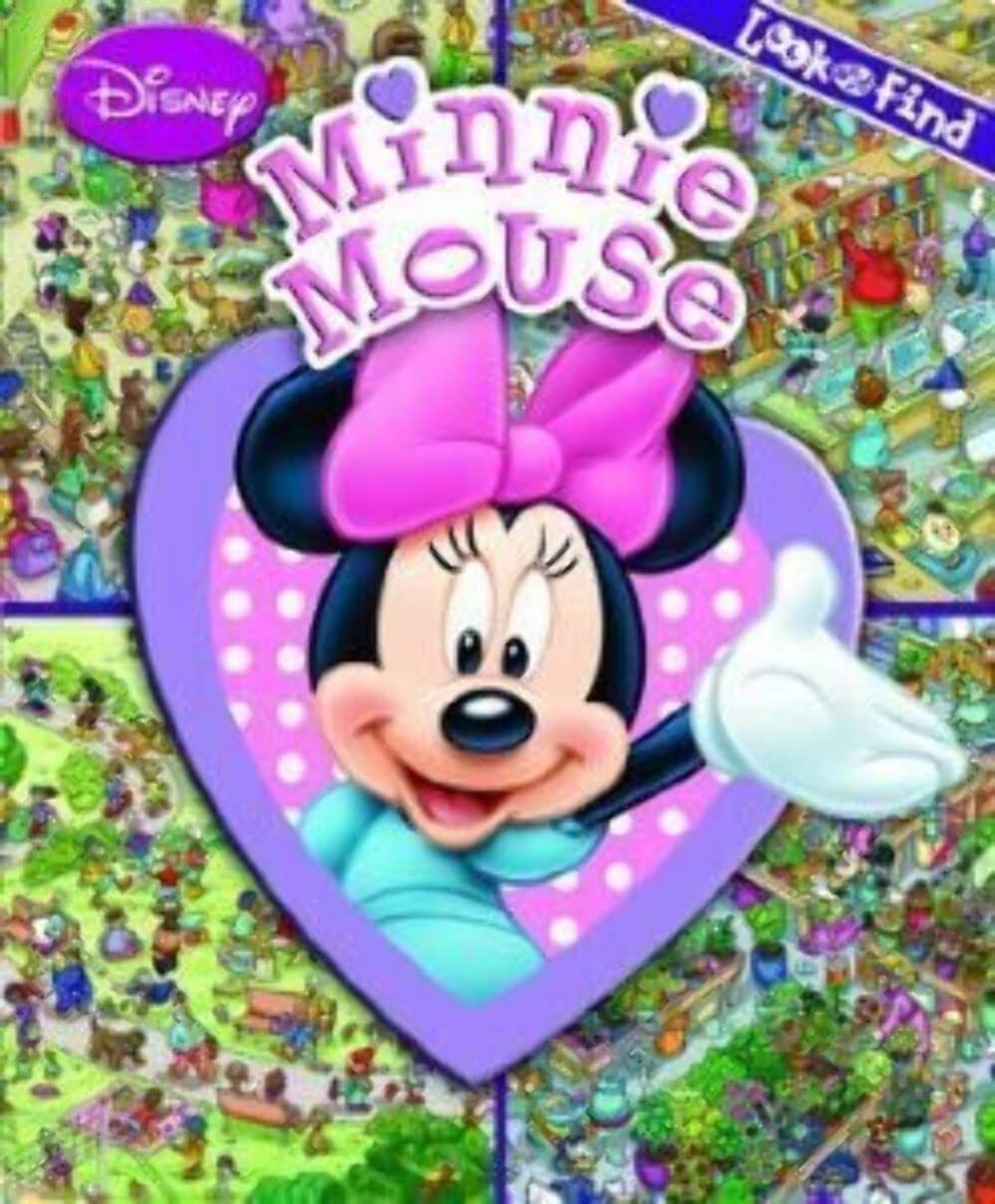 Minnie Mouse (Look and Find) – paperback Mawhinney, Art