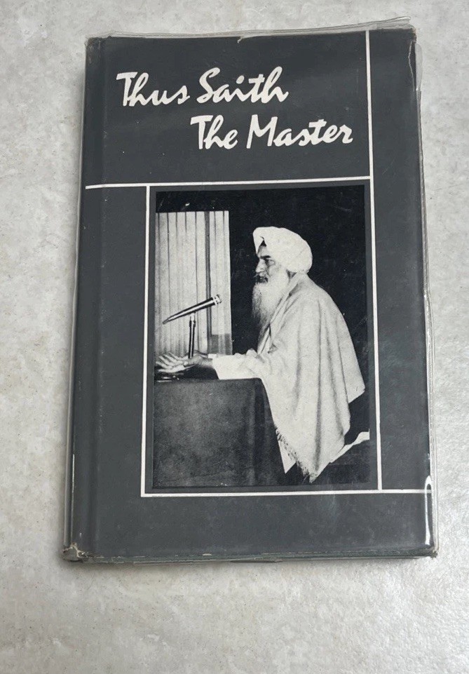 Thus Saith the Master – Maharaj Charan Singh (HC, 1989, 3rd Edition) VG