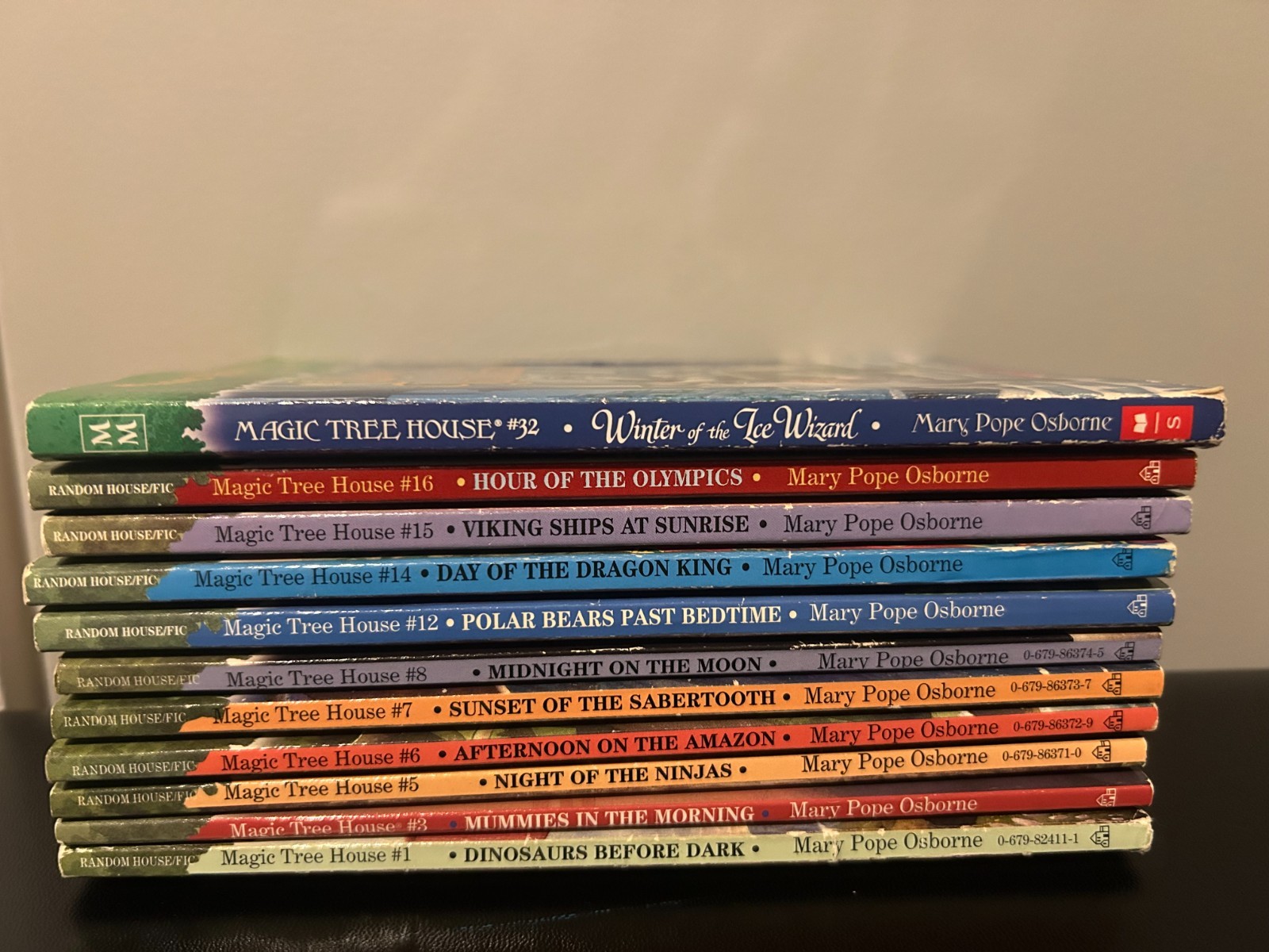 Magic Tree House Books Lot Series (#1, #3, #5-8, #12, #14-16, #32) Paperback