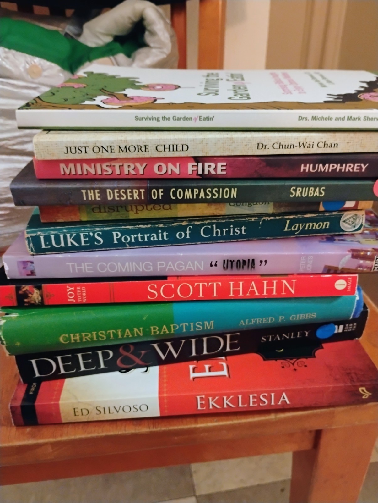 Christian Book Lot 11 Books A Few Vintage 1 Signed