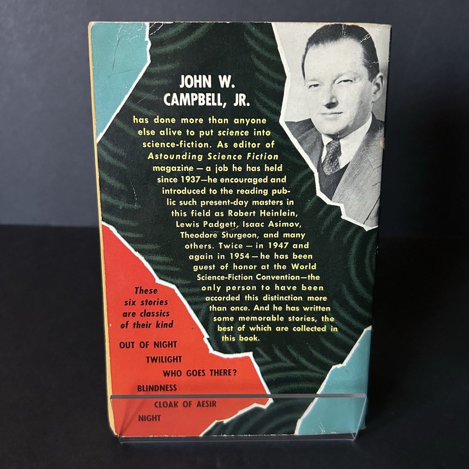 Who Goes There? And Other Stories John W. Campbell 1955 Dell Books ‘THE THING’
