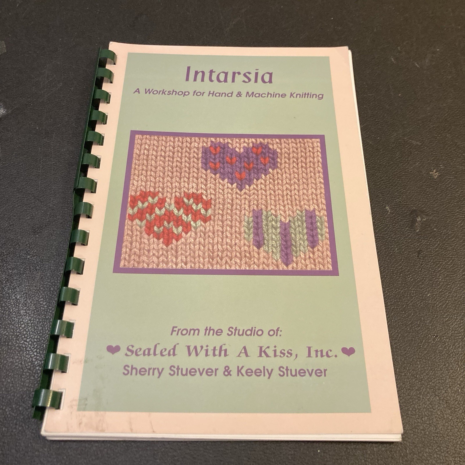 Intarsia Workshop for Hand & Machine Knitting Sealed with a Kiss Steuver Book