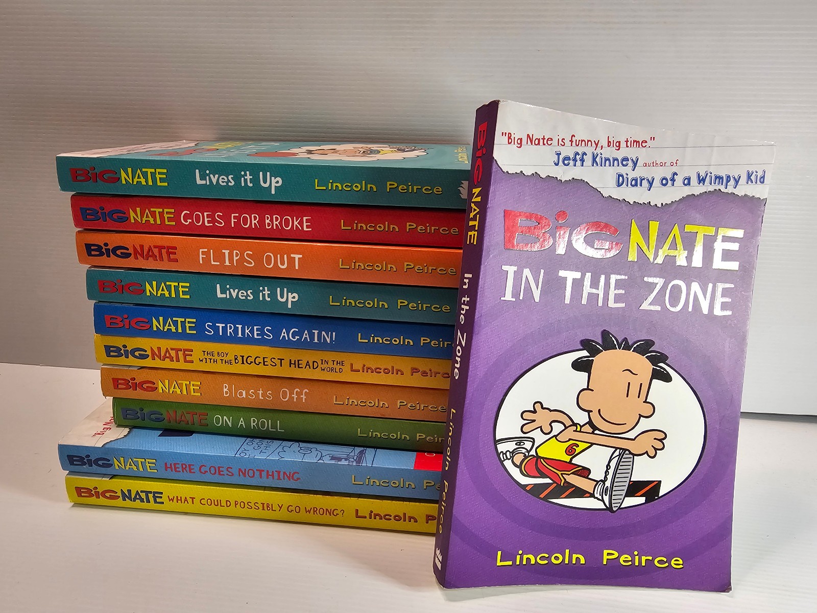 11 x Big Nate Series Bundle Lot Lincoln Peirce – Paperback