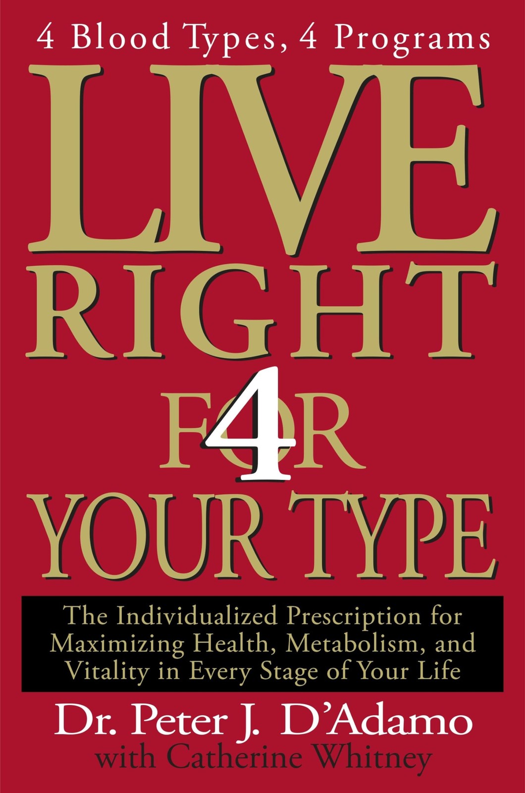 Live Right 4 Your Type: 4 Blood Types, 4 Programs — The Individualized Pres…