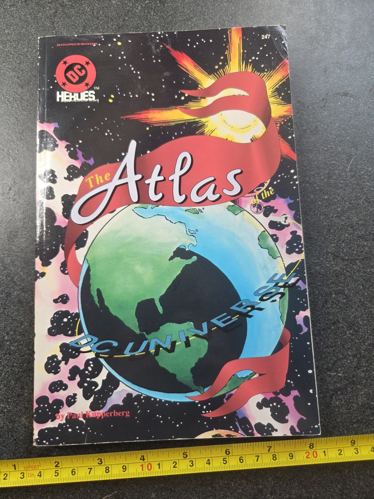 Mayfair Games RPG DC Heroes The Atlas of the DC Universe TPB 1990 by Kupperberg