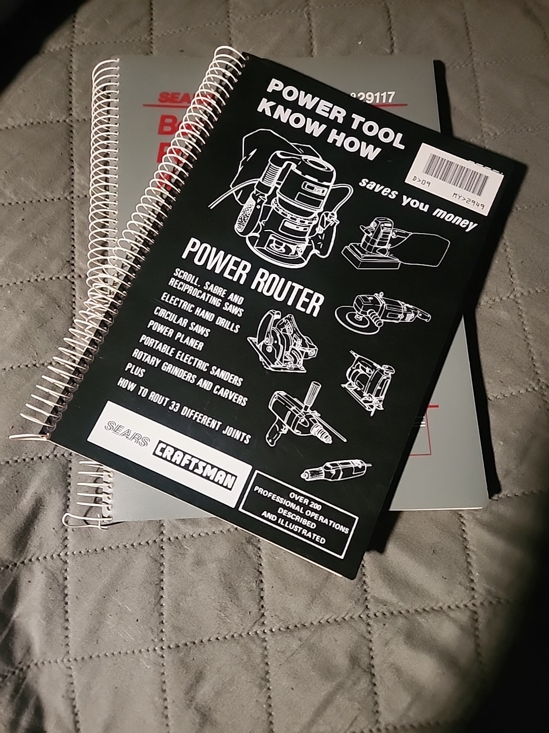 2 Sears Craftsman Power Tool Know How Bench Power Tool & Power Tool Power Router