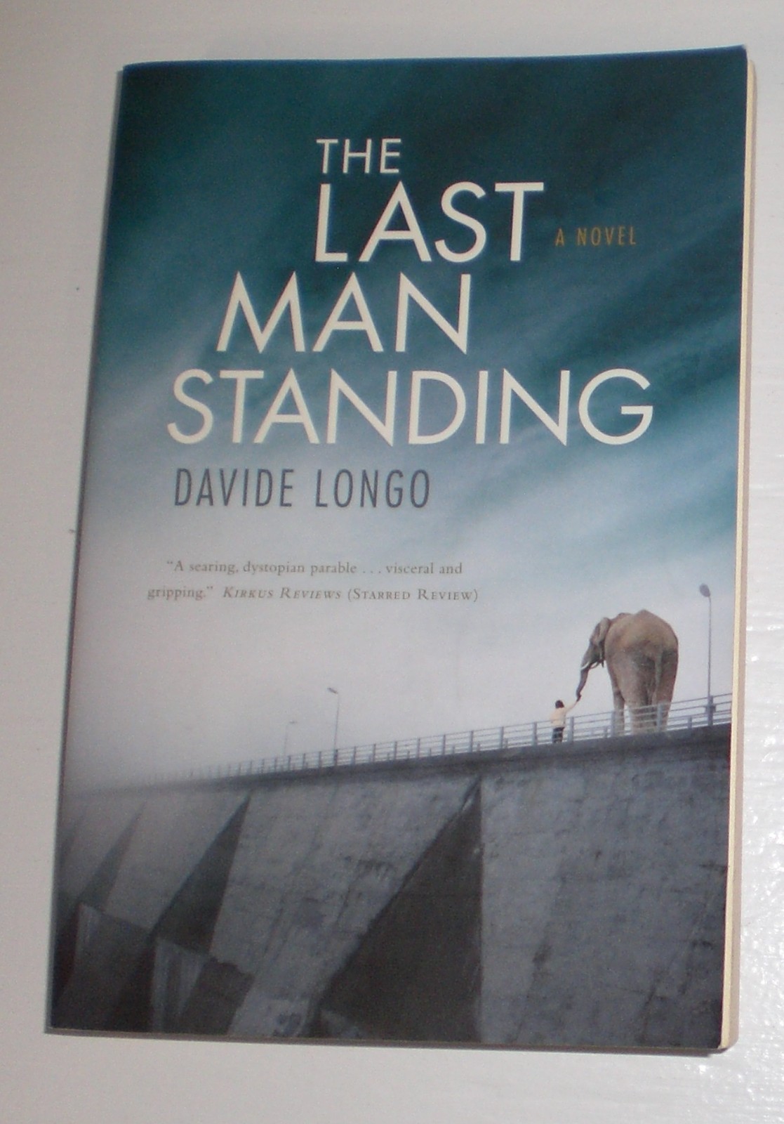 The Last Man Standing by Davide Longo – Dystopian Science Fiction trade pb book