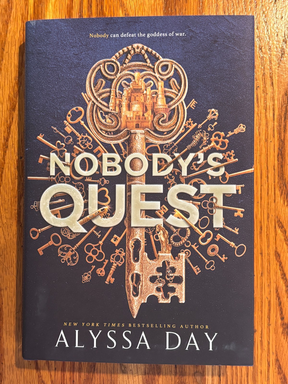 D-luxe 1st Edition hardcover NOBODY’S QUEST Alyssa Day