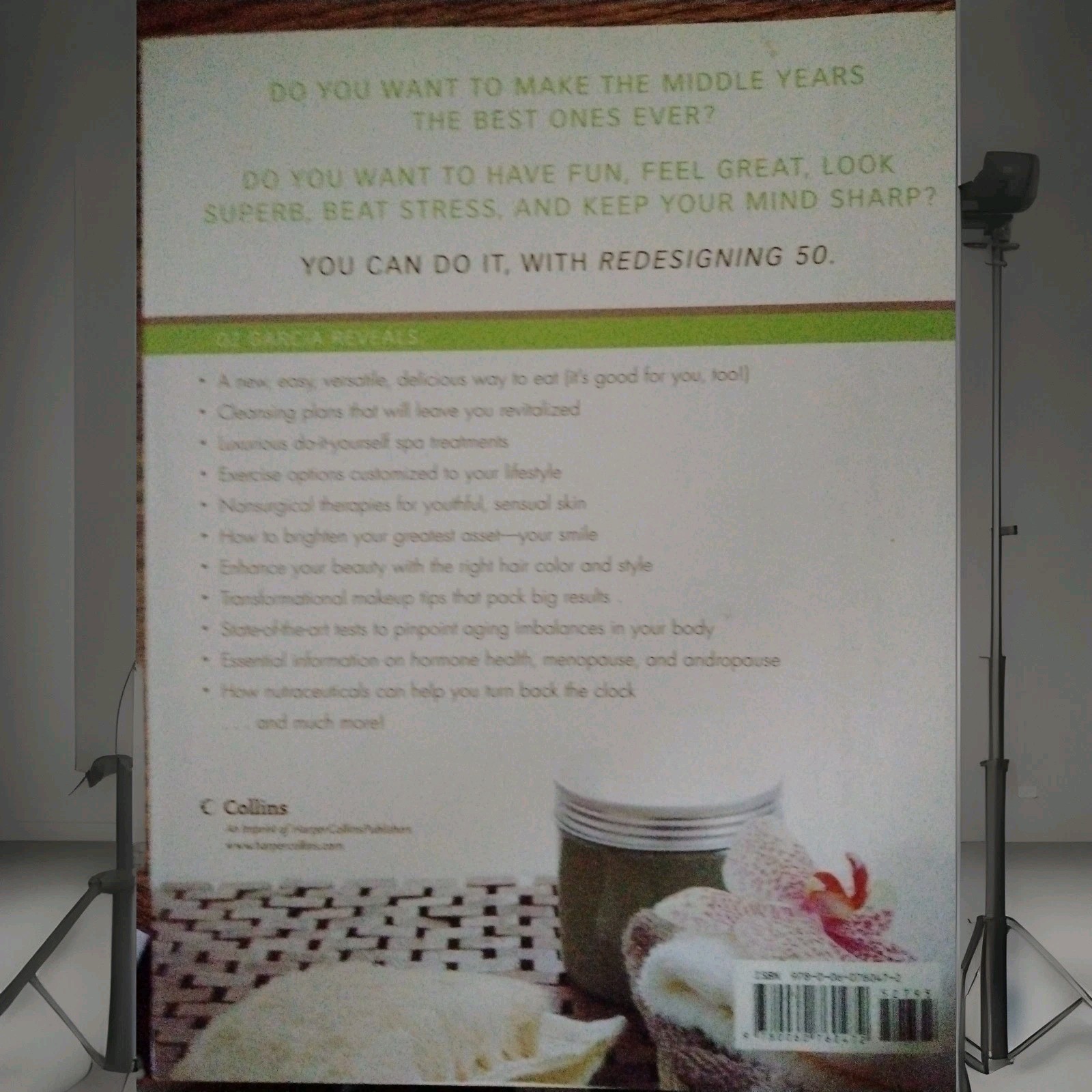 REDESIGNING 50: THE NO-PLASTIC-SURGERY GUIDE TO By Oz Garcia & Sharyn Kolberg VG