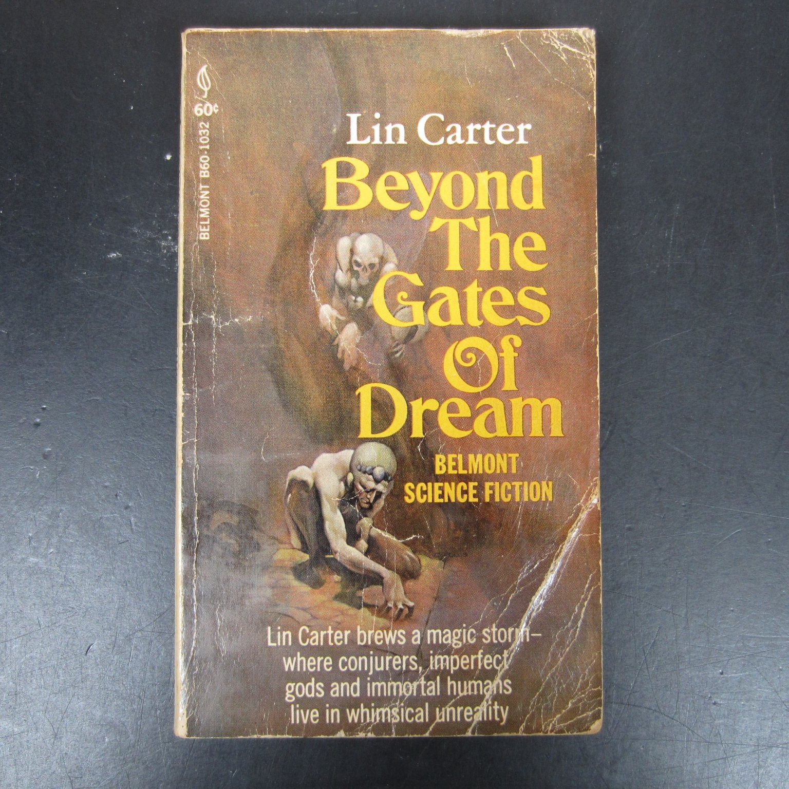 Beyond The Gates Of Dream Lin Carter 1969 Science Fiction Belmont Paperback PB