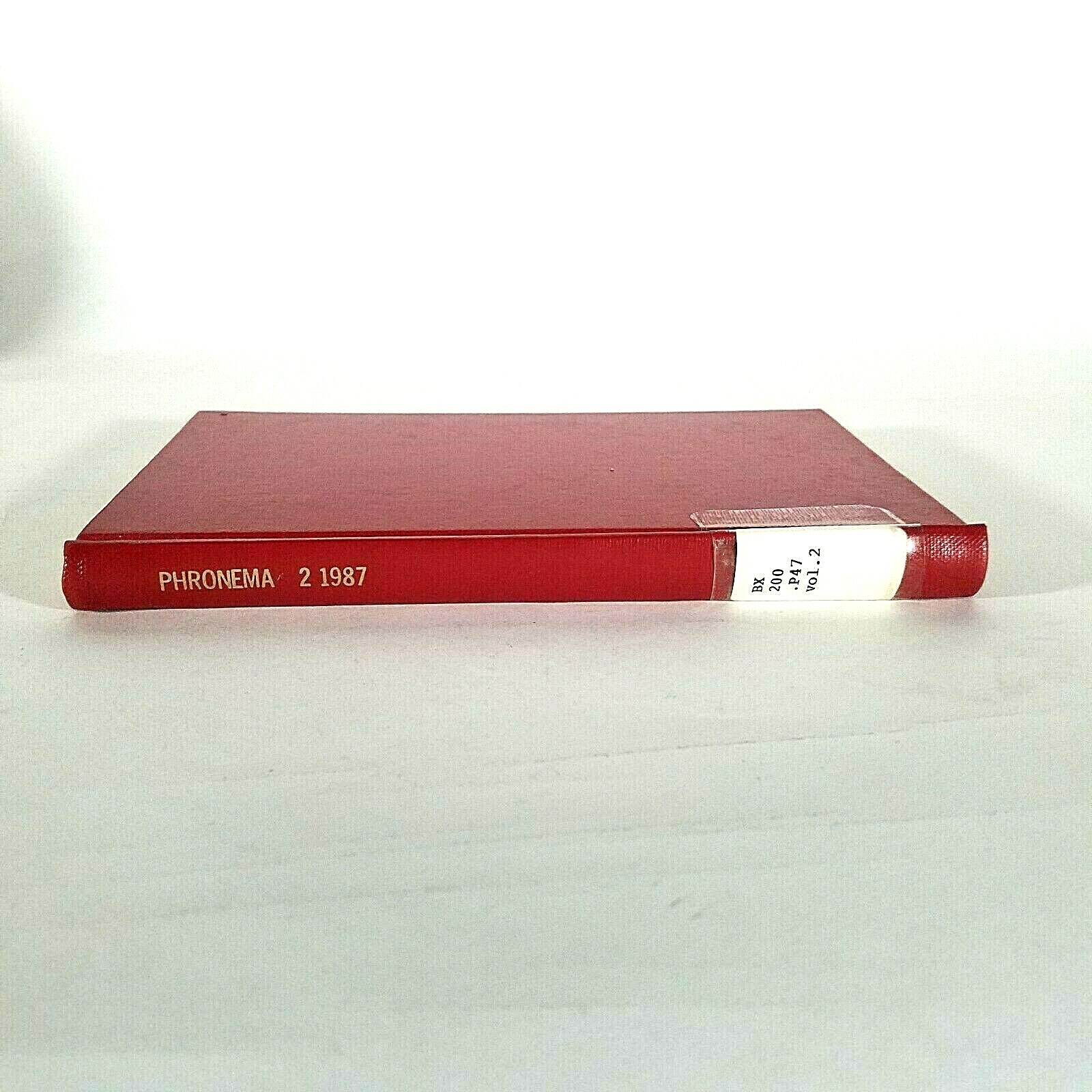 PHRONEMA Vol 2 1987 Annual Review St Andrew Greek Orthodox Theological College