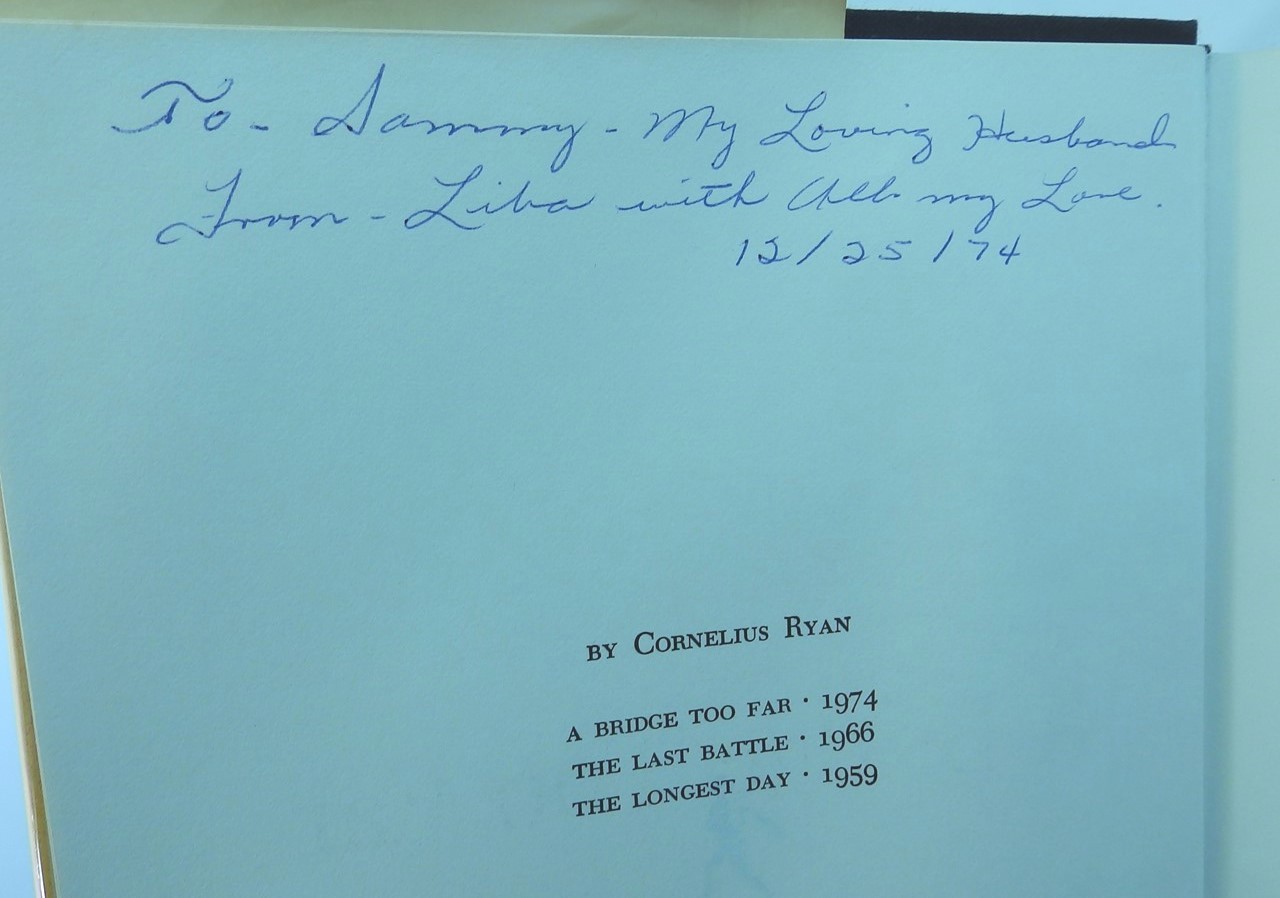 Cornelius Ryan: A Bridge Too Far. First Edition, First Printing HC DJ WWII