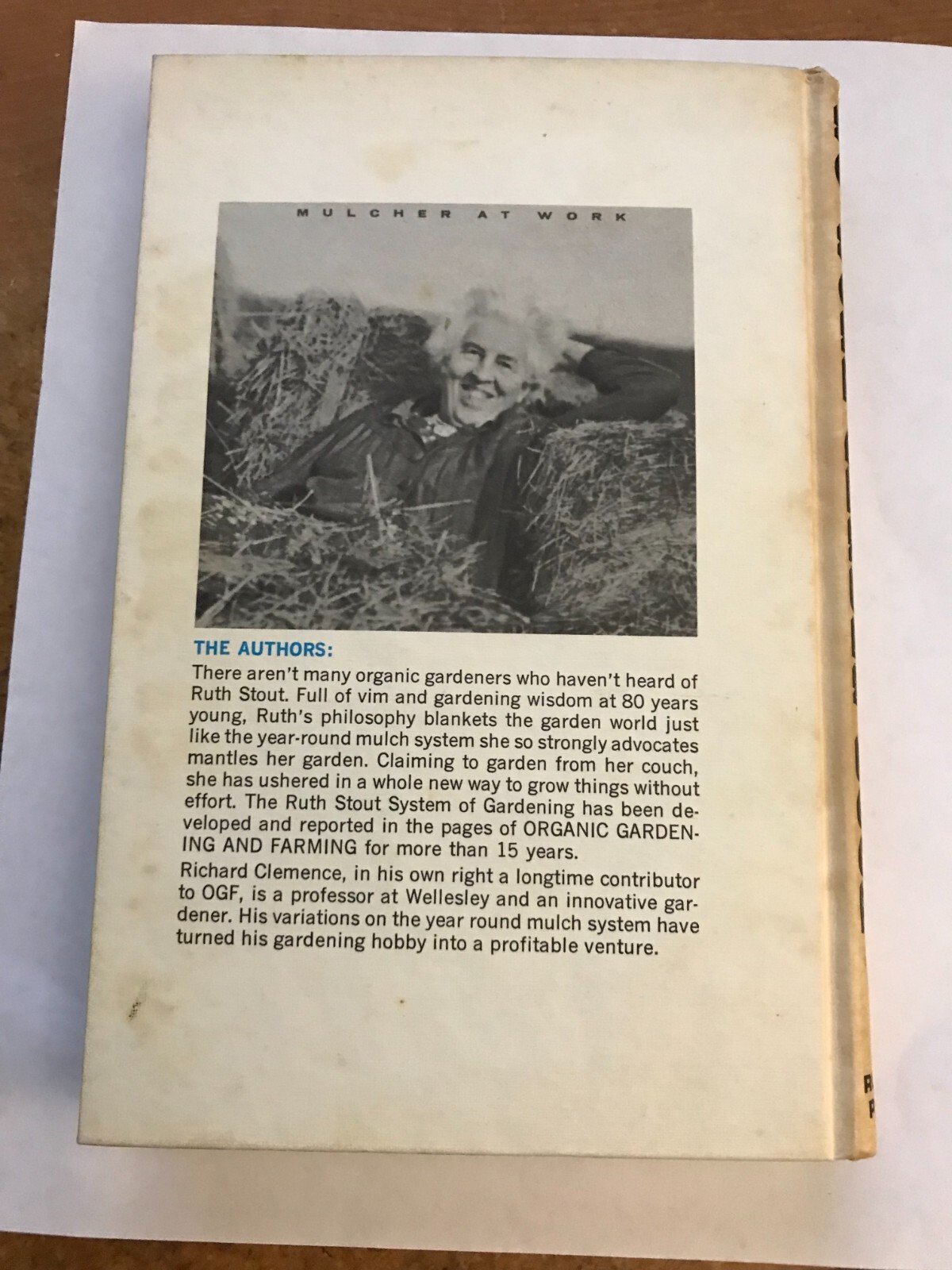 The Ruth Stout No-Work Garden Book Secrets of the famous year-round mulch metho