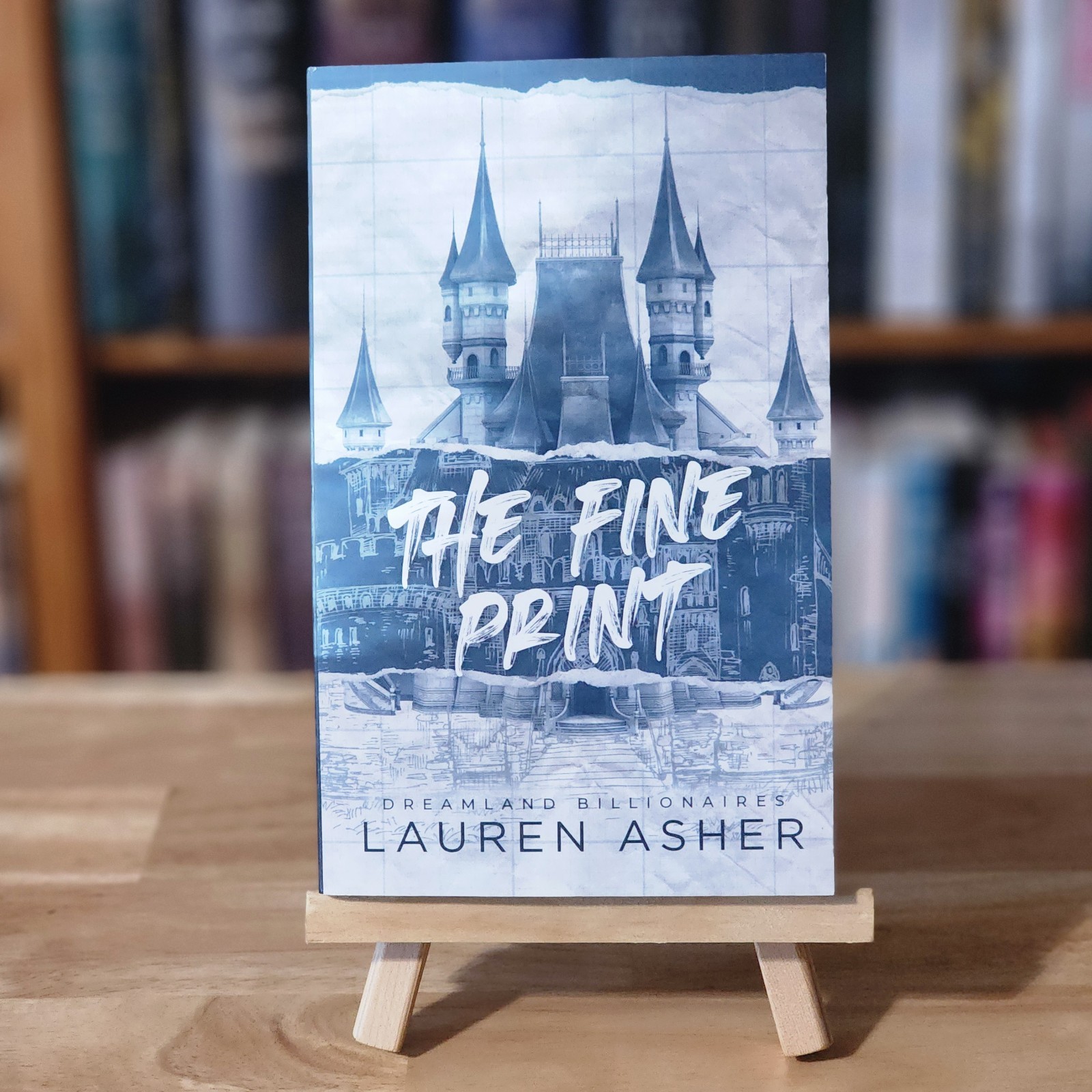 The Fine Print by Lauren Asher OOP Indie Publishing Dreamland Billionaires #1