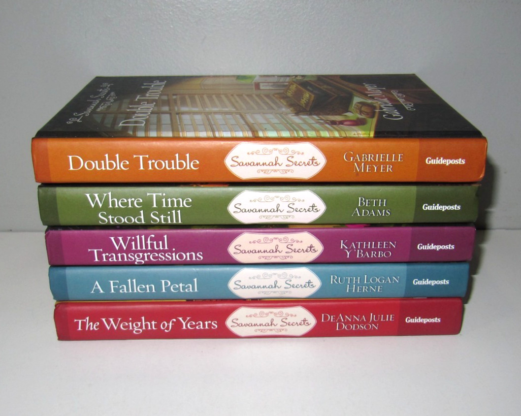 Savannah Secrets: Lot of 5 hardback Guideposts books