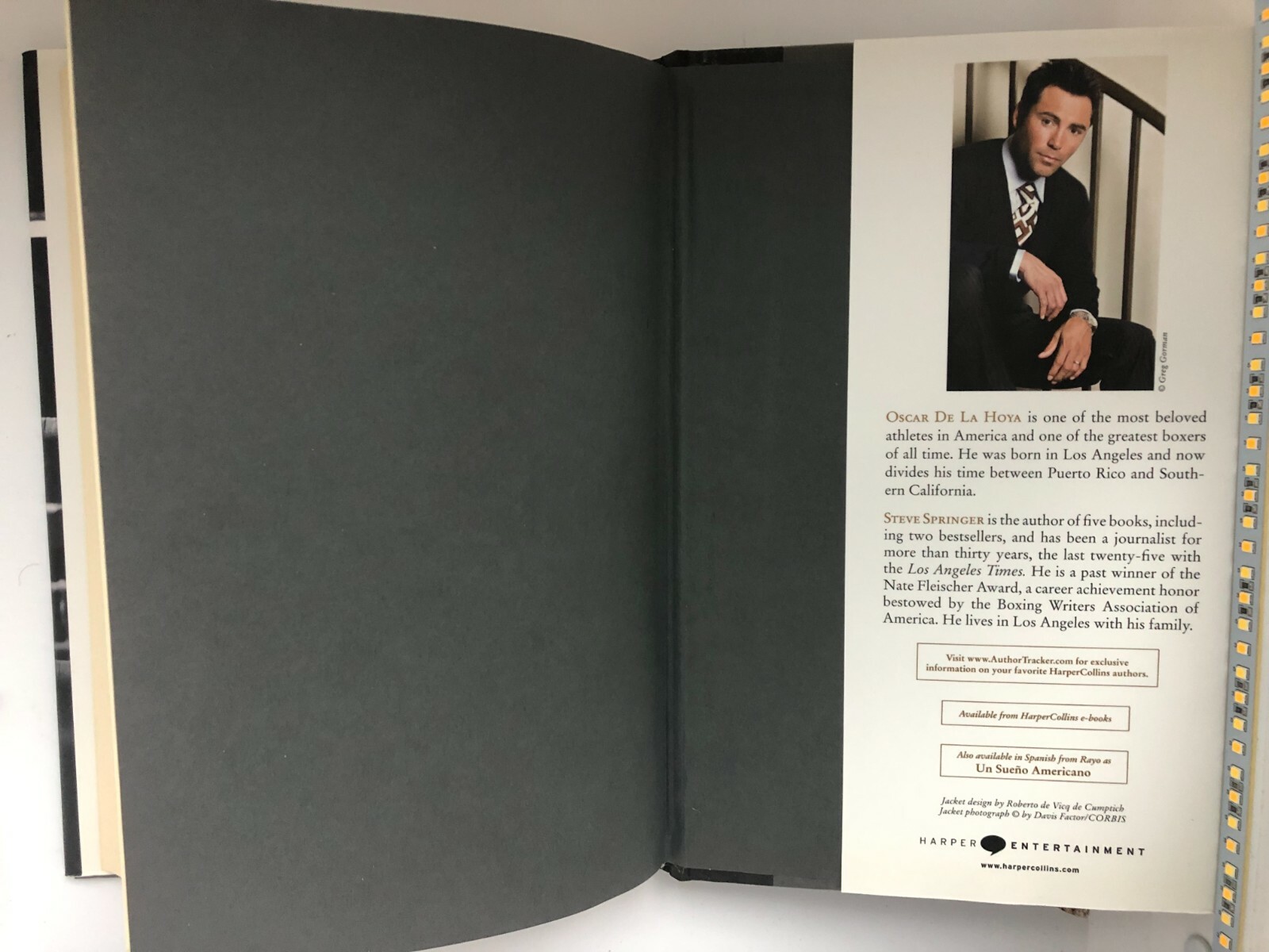American Son: My Story—NEW 1st Ed. (Signed by Boxing Legend Oscar De La Hoya)