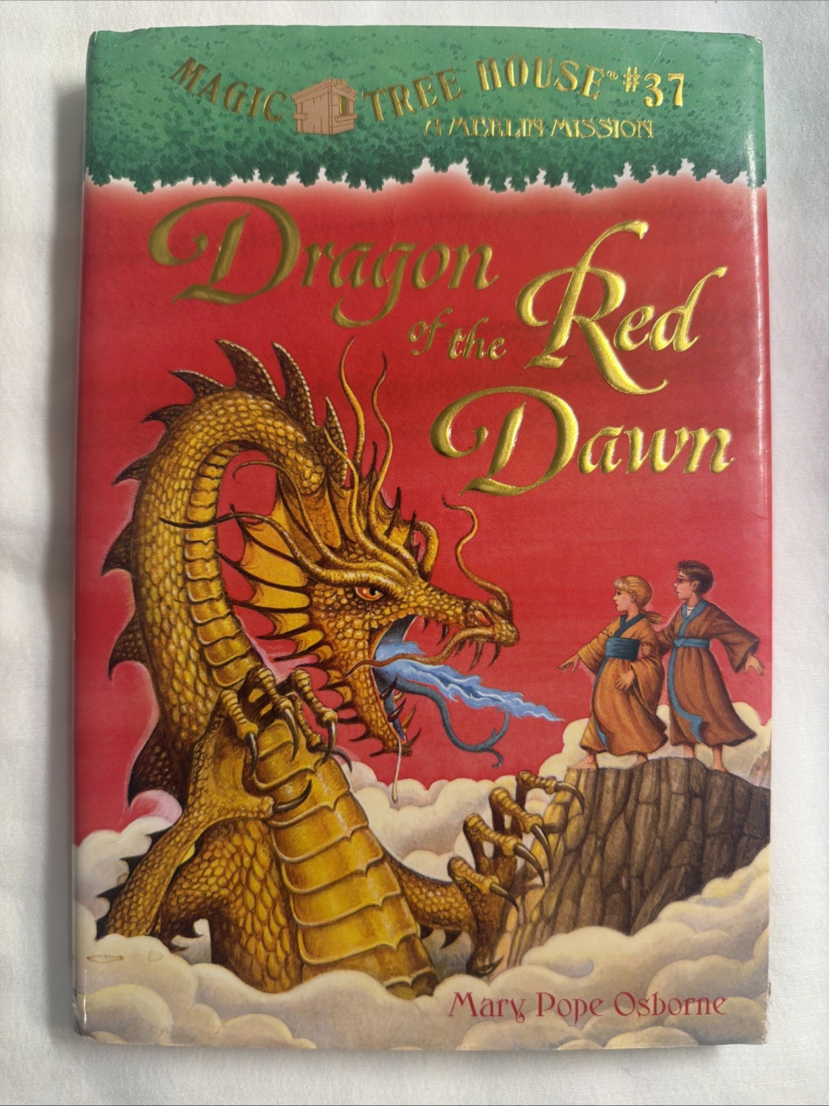Dragon of the Red Dawn by Mary Pope Osborne (2007, Hardcover)