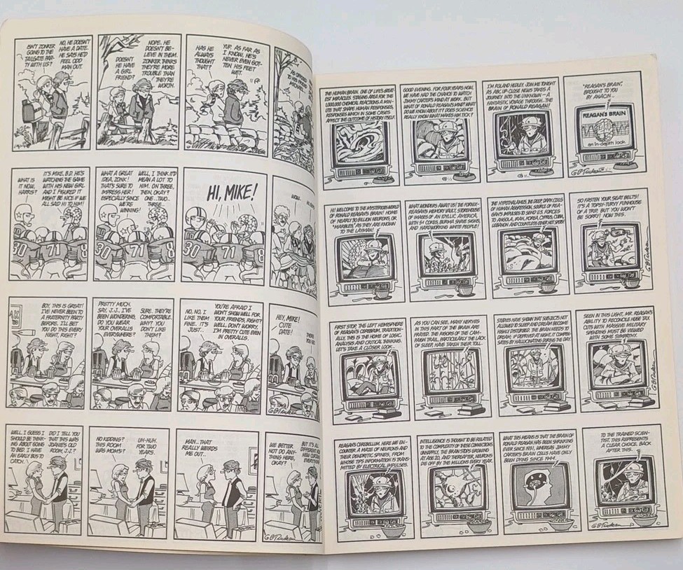 Lot Of 3 Doonesbury Books G.B. Trudeau Portable Doonesbury Planet Doonesbury