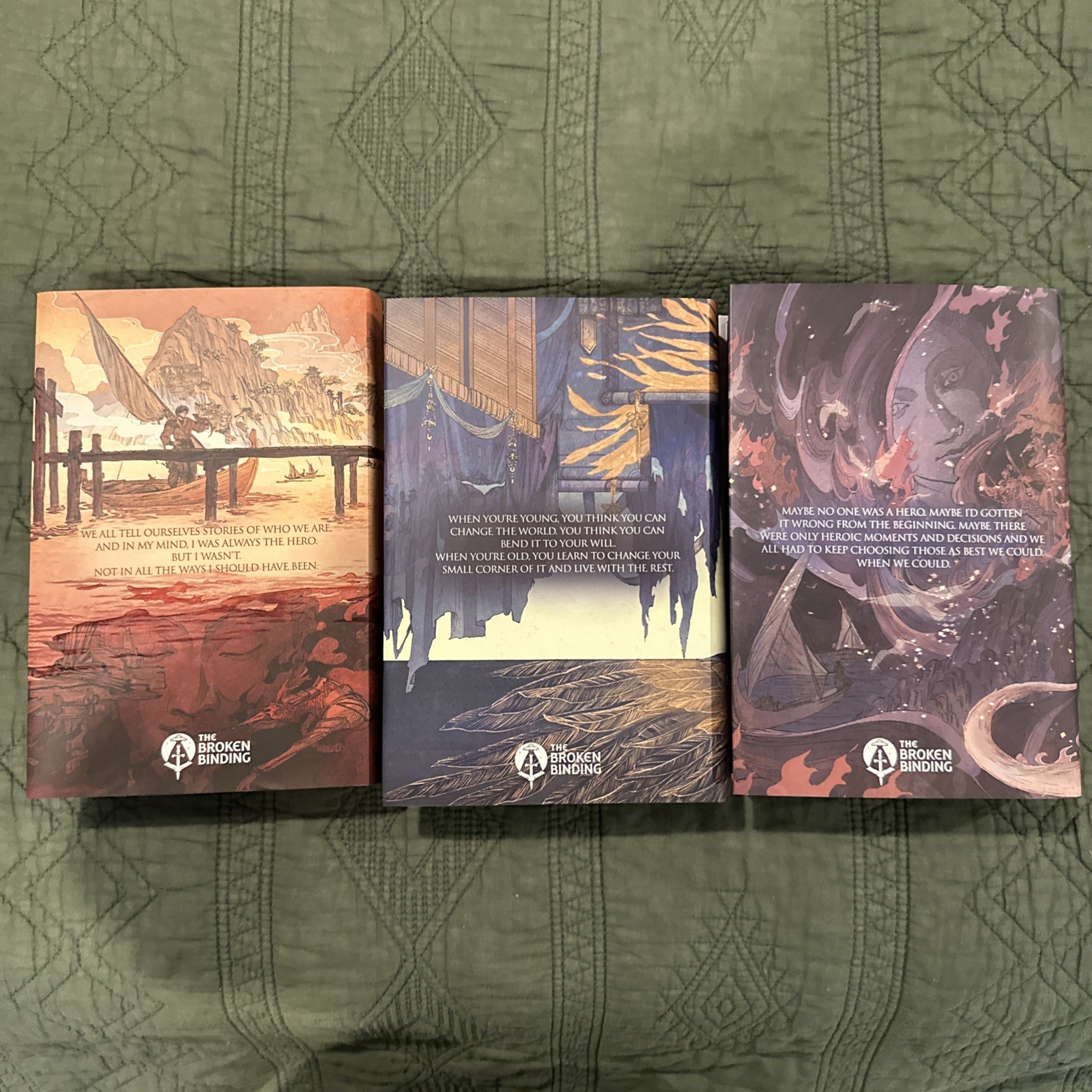 Broken Binding| Tier 1 Signed/Numbered | Drowning Empire by Andrea Stewart