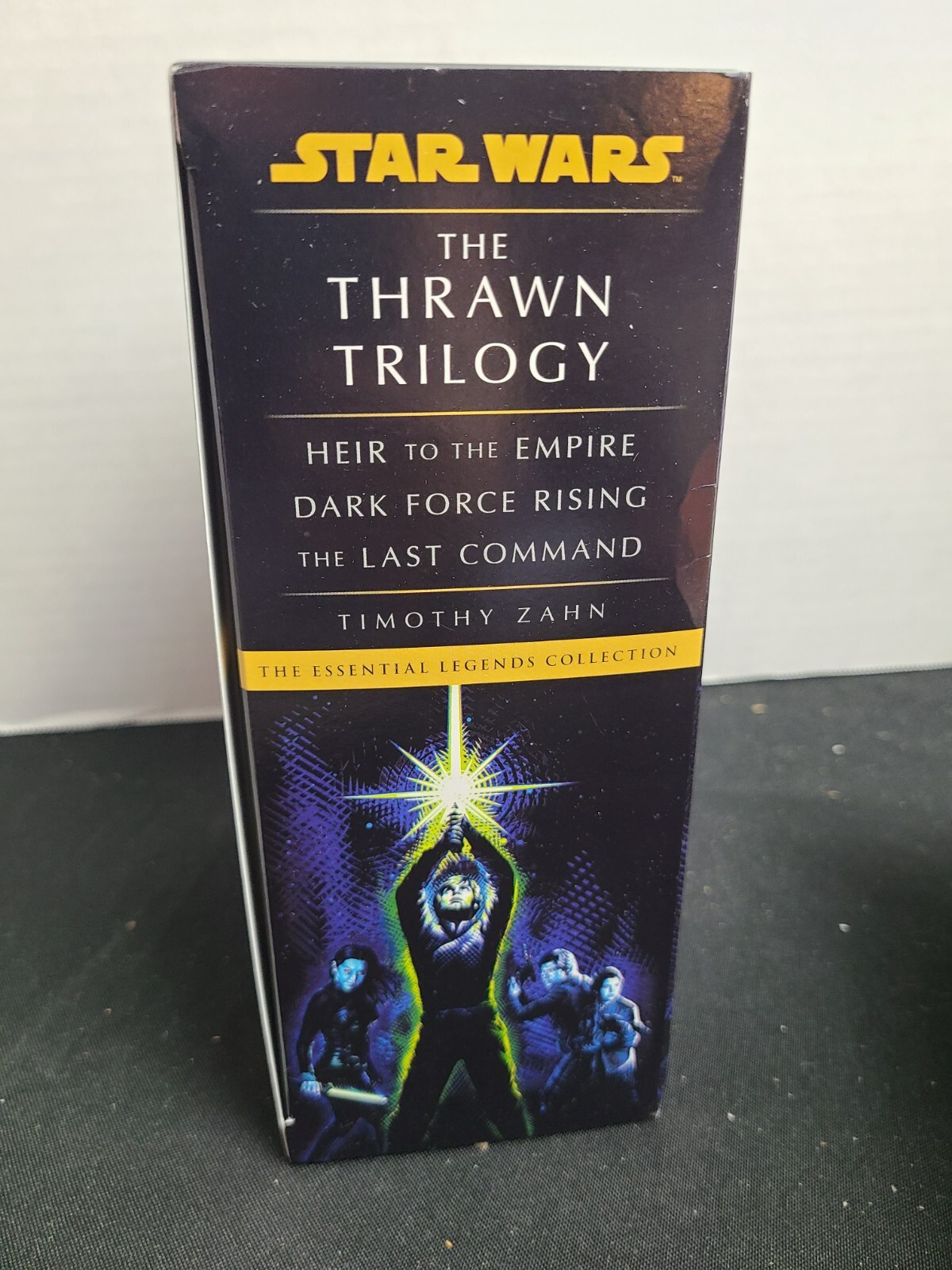 SIGNED x4 Thrawn Trilogy Boxed Set Star Wars Legends Heir Empire Timothy Zahn