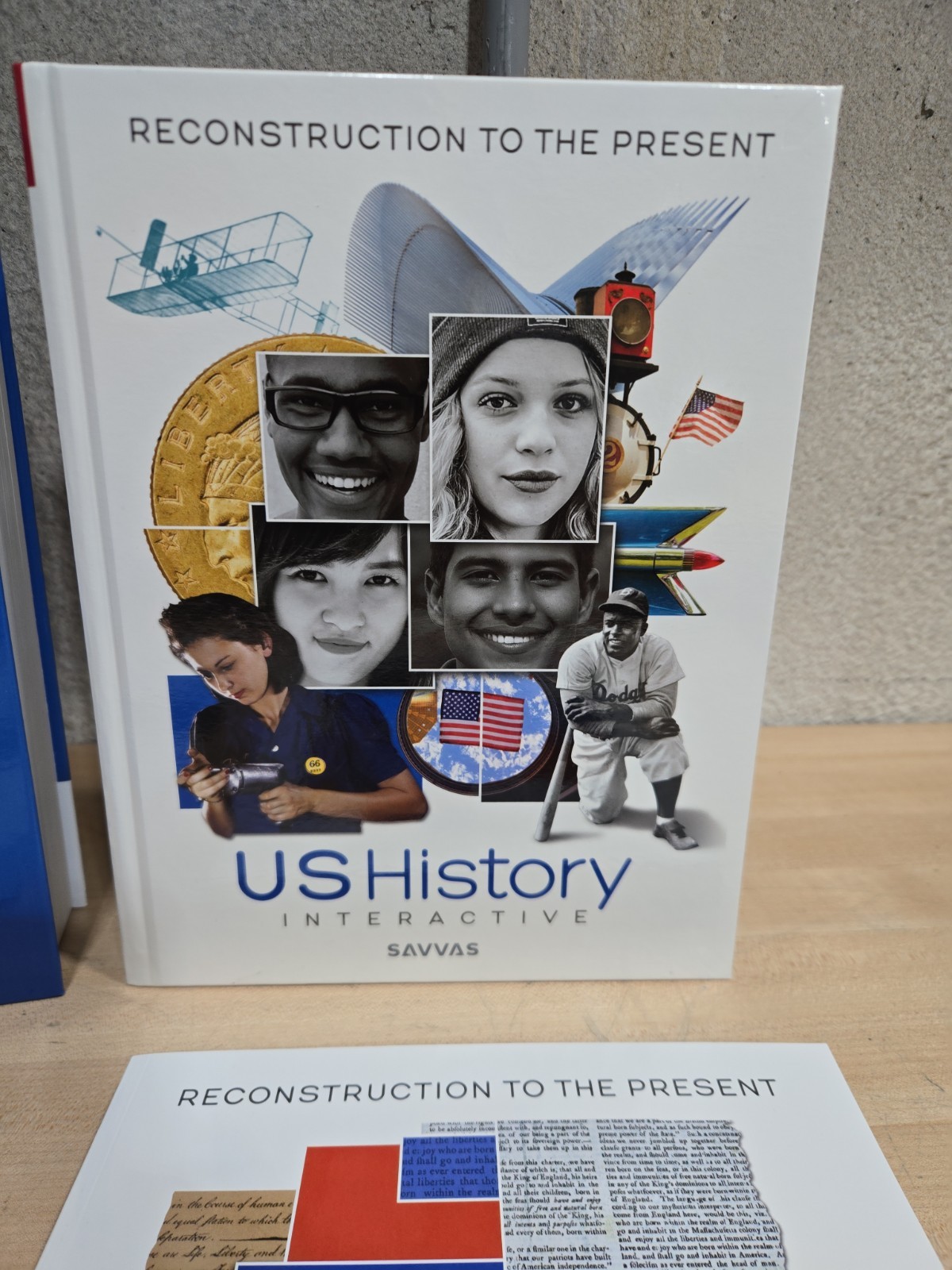 SAVVAS US History Interactive Reconstruction to Present Teacher/Student Textbook