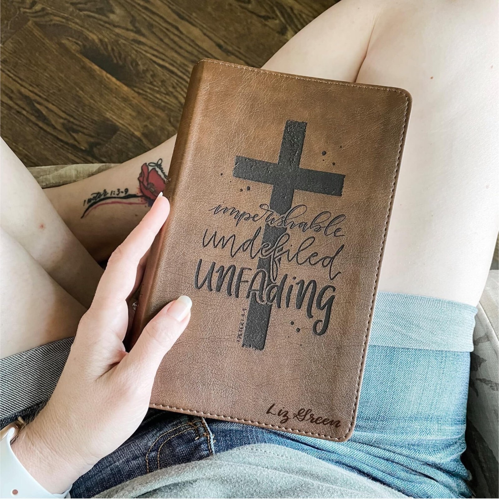 ESV Concise Study Bible – Imperishable, Undefiled, Unfading – Add Custom name