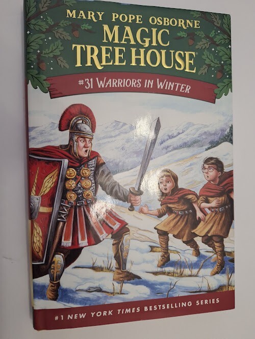 Warriors in Winte #31 ; Magic Tree House; HC , 0525647643, Pope Osborne-New