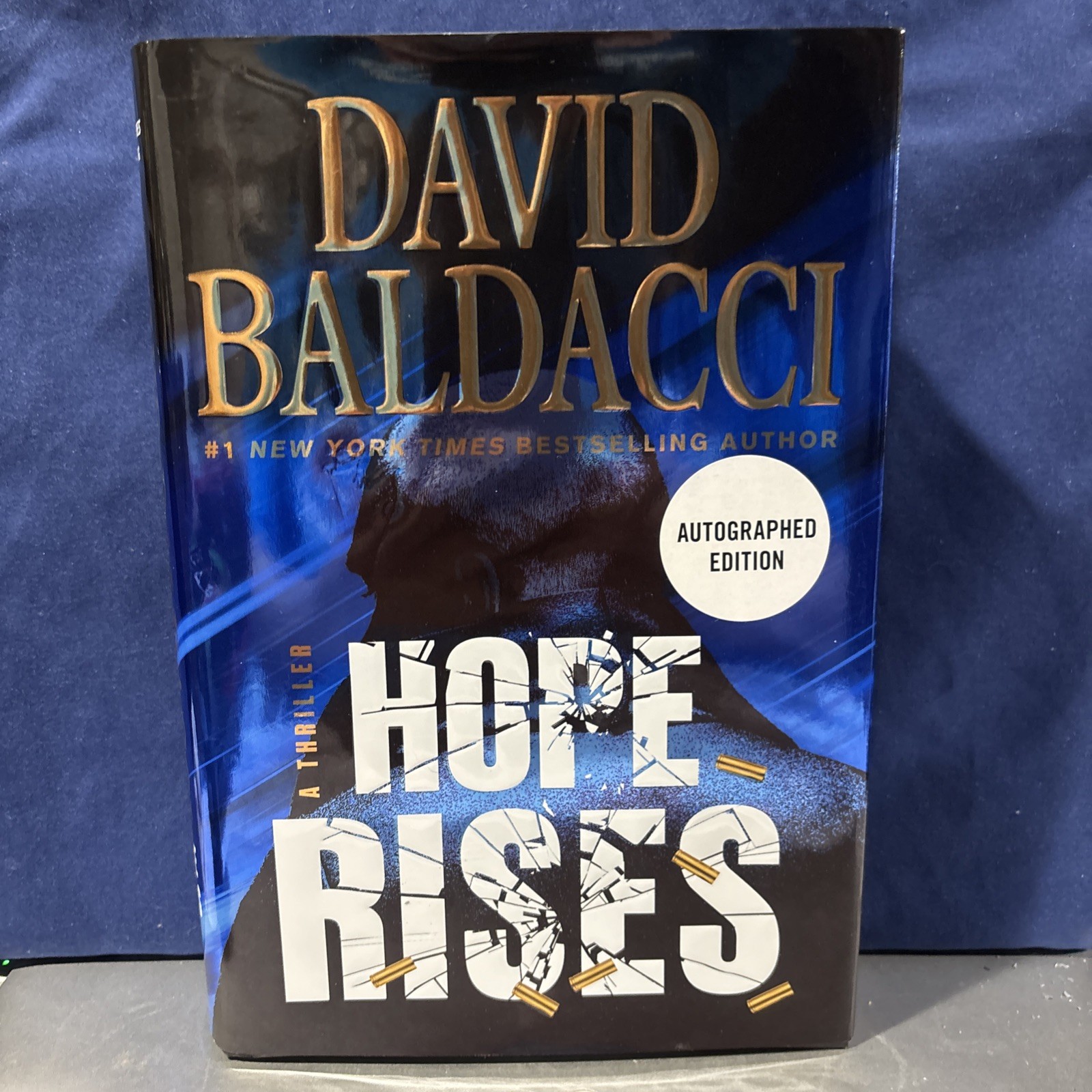 Hope Rises by David Baldacci (Hardcover) SIGNED 1st/1st FLAT SIGNED Best Deal