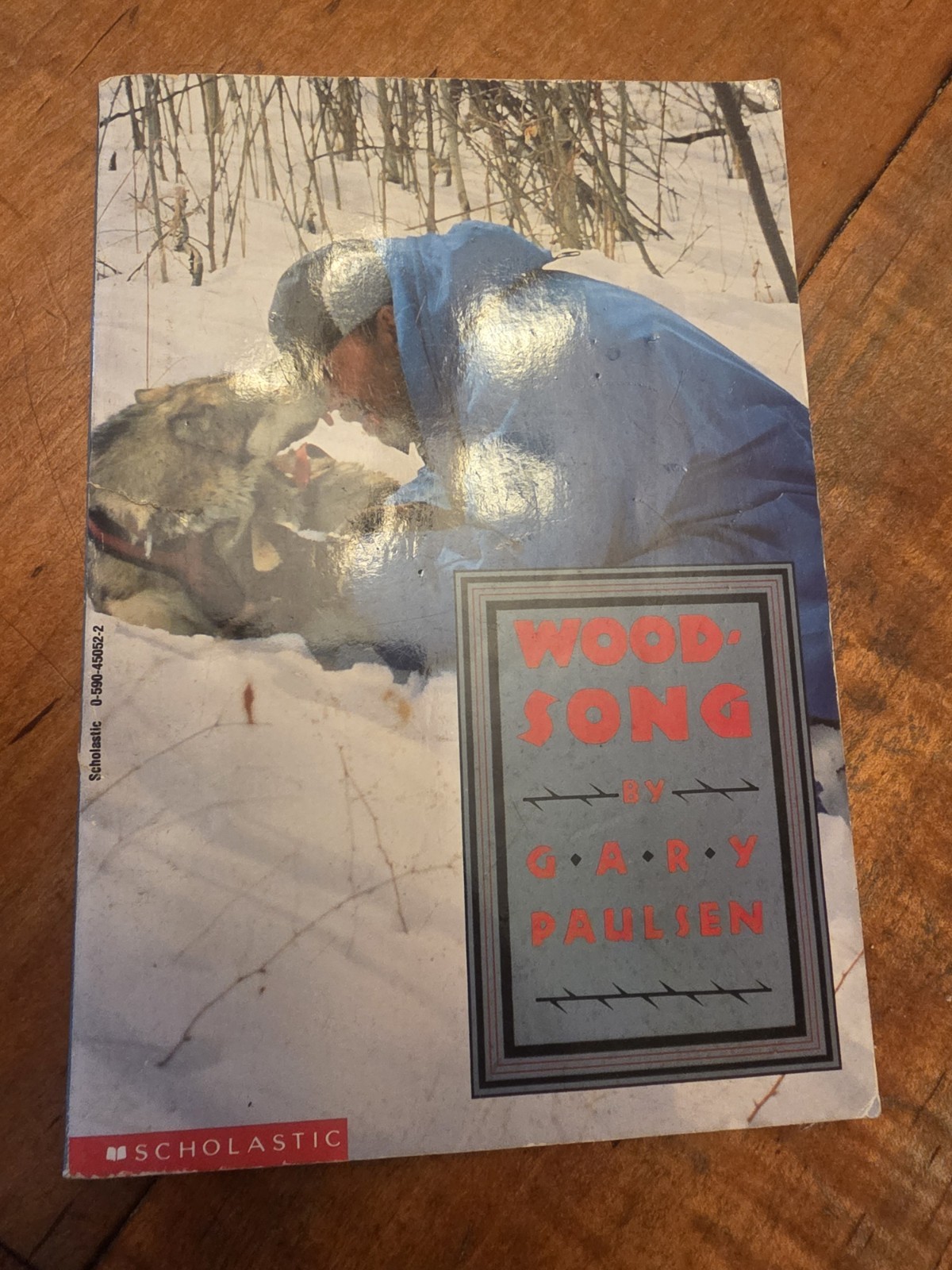 Wood-Song By Gary Paulsen (1991 Scholasic Books)