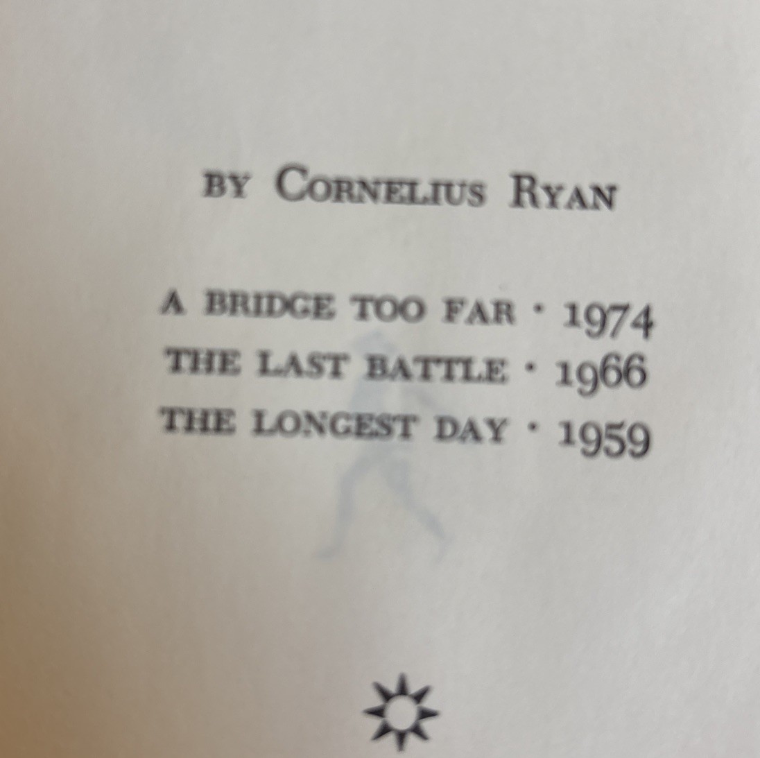 Bridge Too Far by Cornelius Ryan (1974, Hardcover)