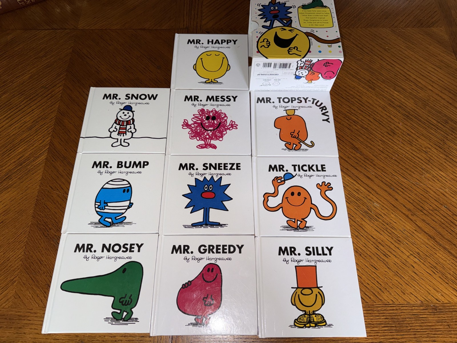 Mr. Men 40th Anniversary Box Set by Roger Hargreaves (2011, Hardcover / Box…