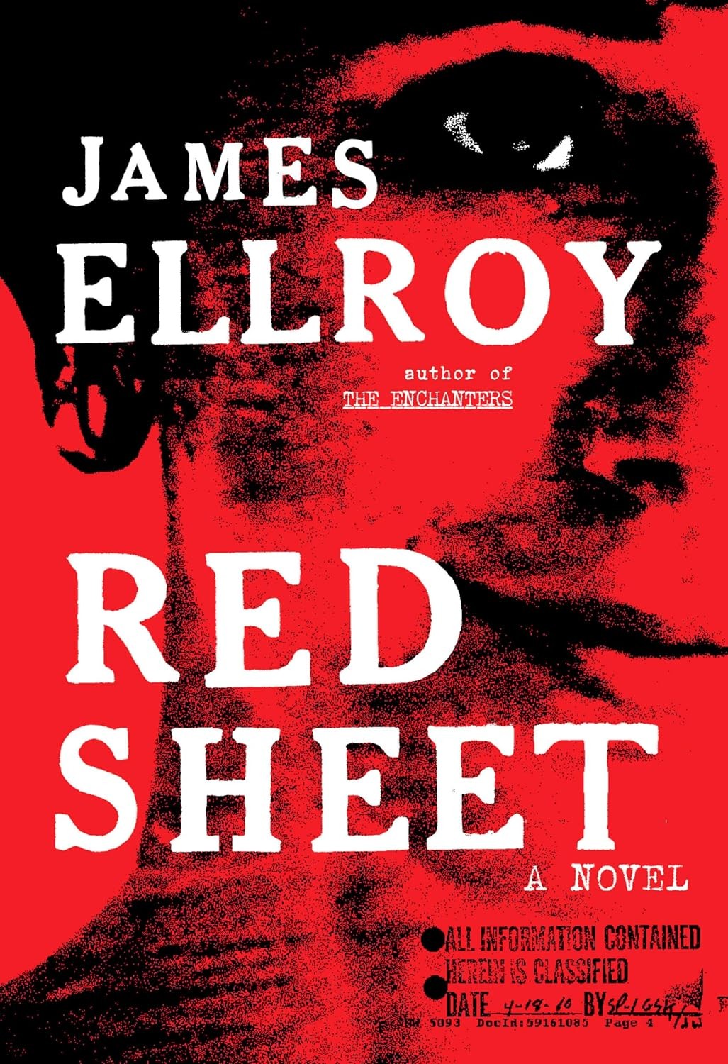 Red Sheet Hardcover by James Ellroy