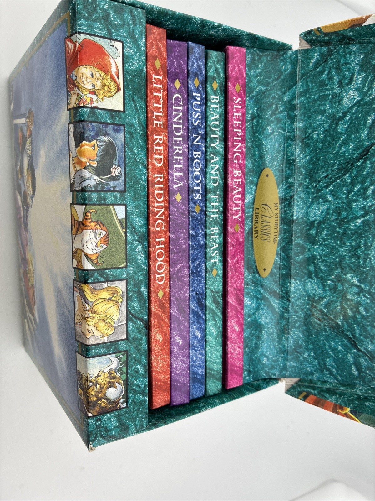 1995 My Classic Storytime Library Full Book Set Of 5 Tormont Children Beautiful!
